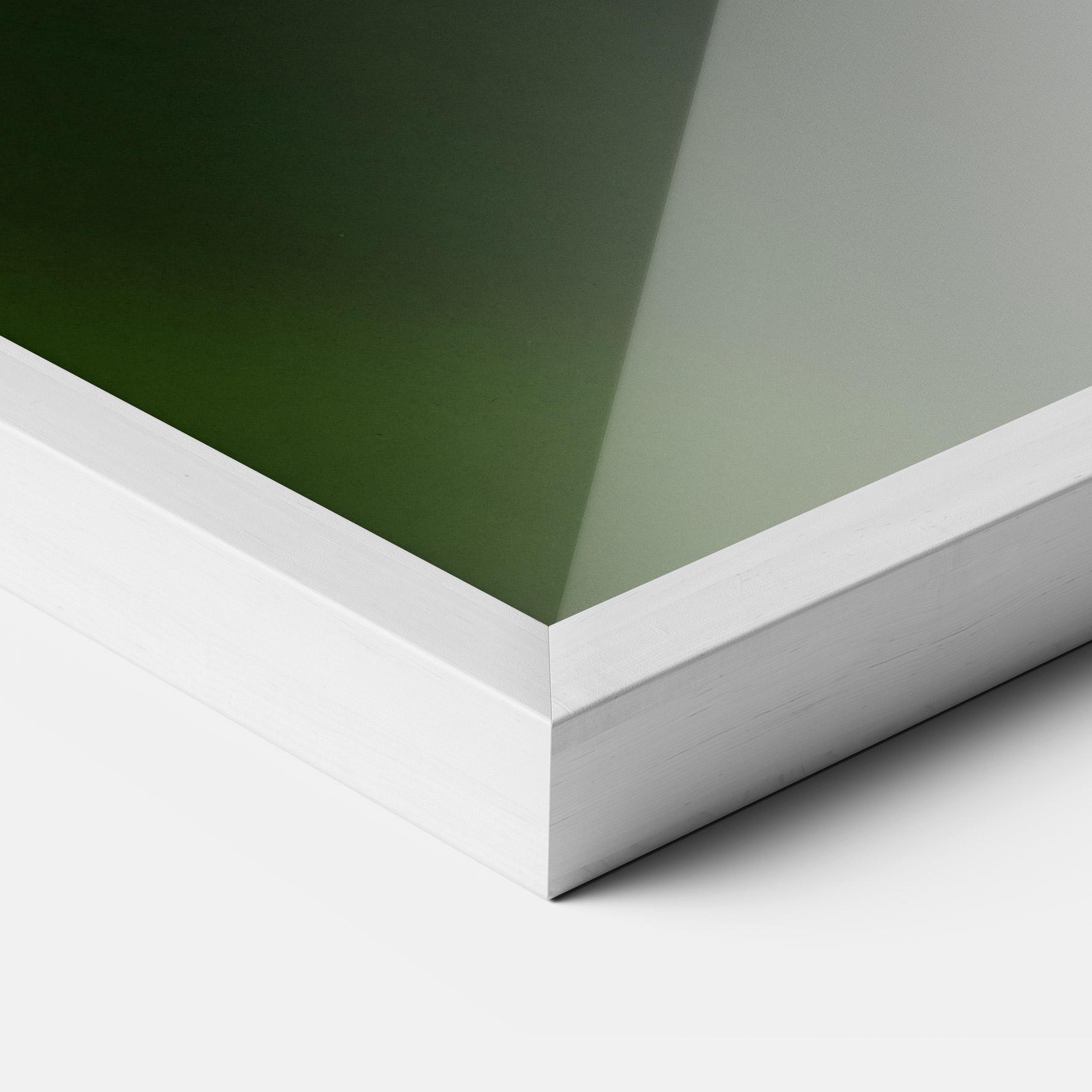 Gerahmte Poster Yellow Green Exotic mockup 3