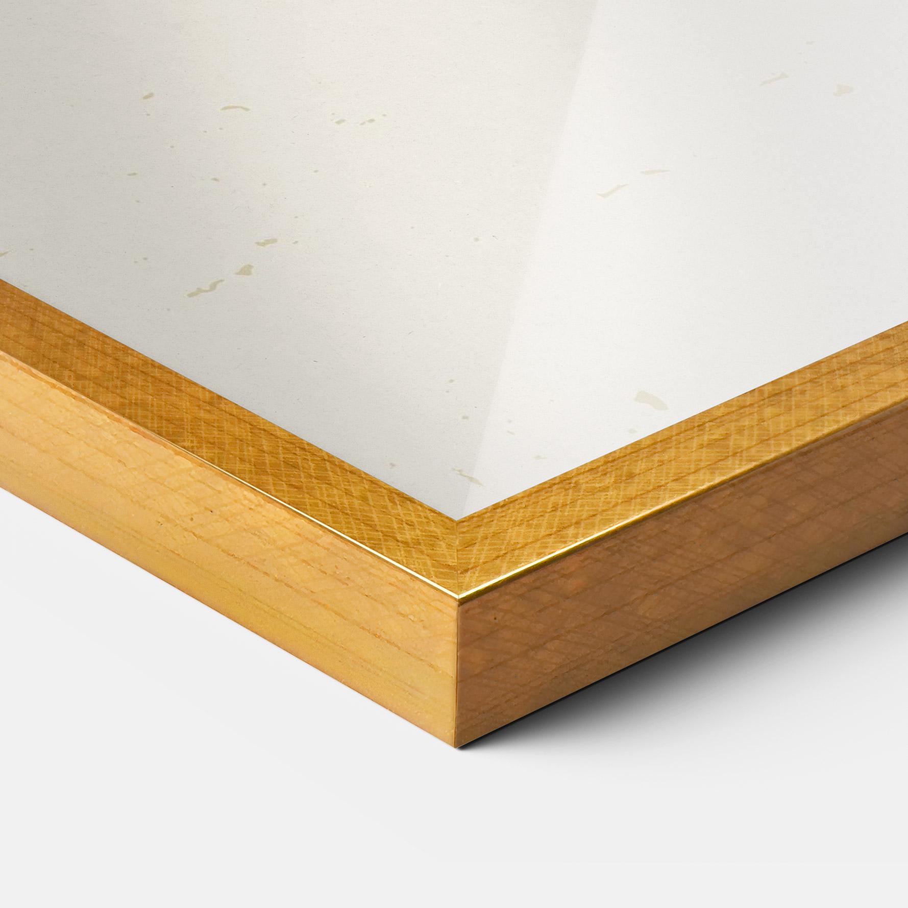 Gerahmte Poster Exotic Bird Flower mockup 3