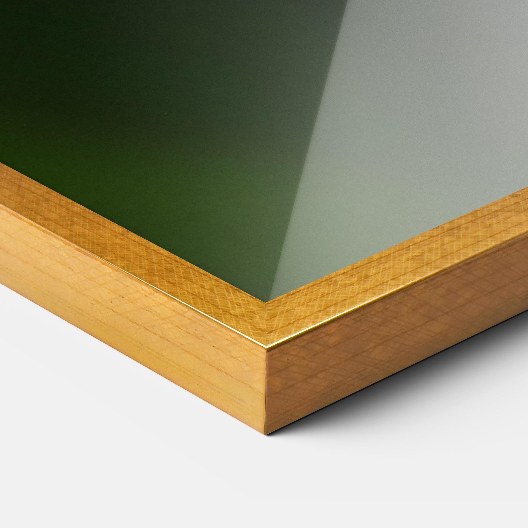 Gerahmte Poster Yellow Green Exotic mockup 3