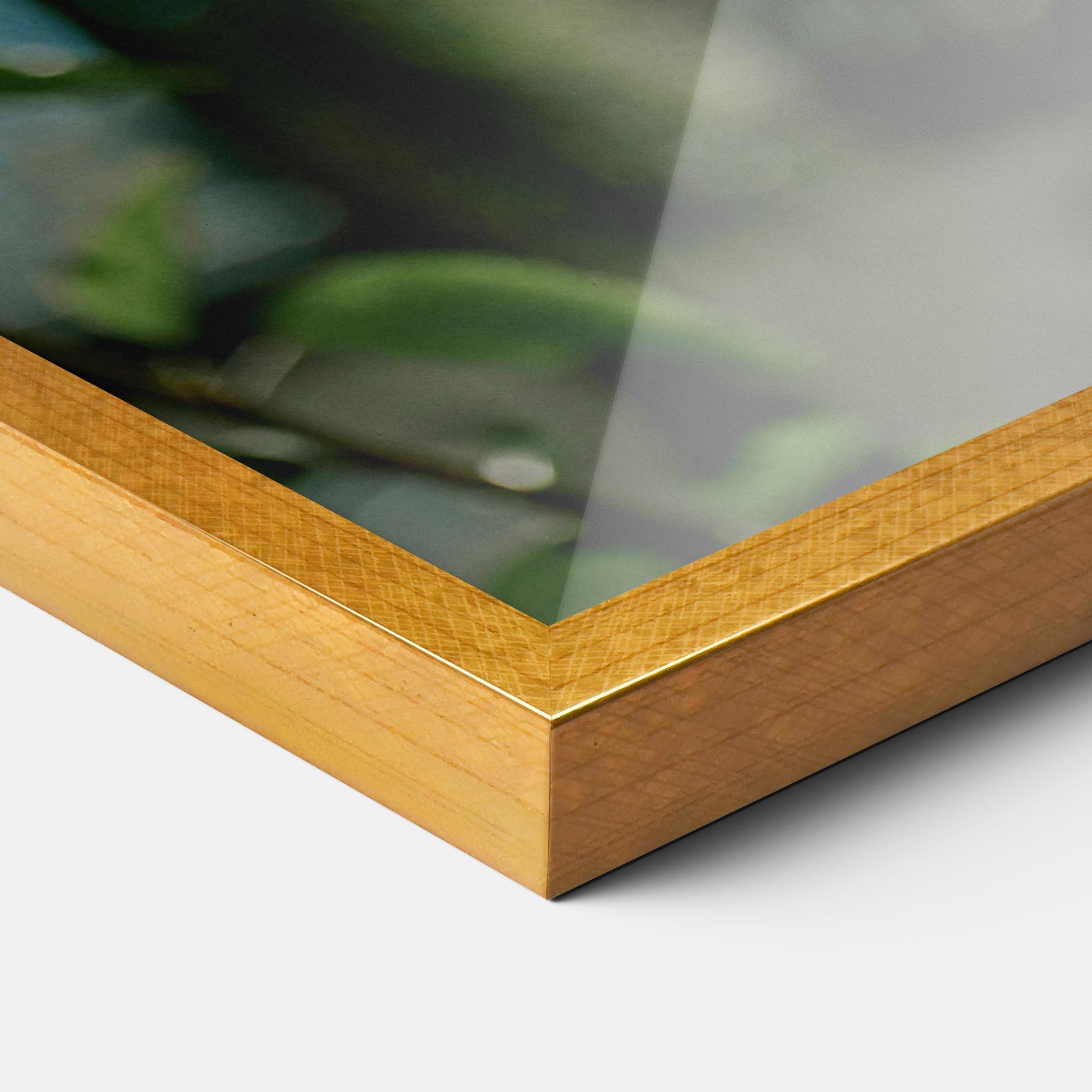 Gerahmte Poster Yellow Pretty Exotic mockup 3