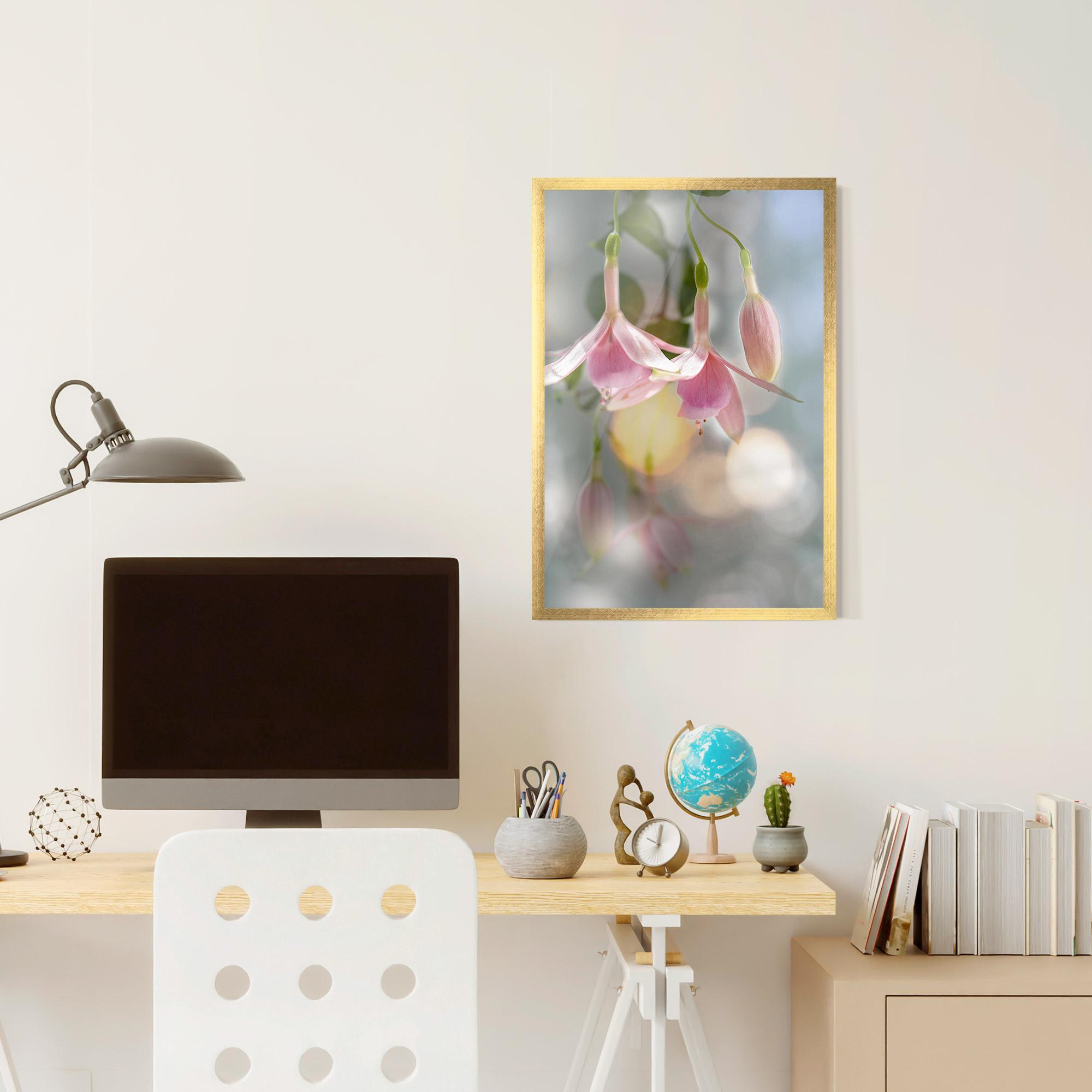 Gerahmte Poster Dreamy Pink Exotic mockup 6