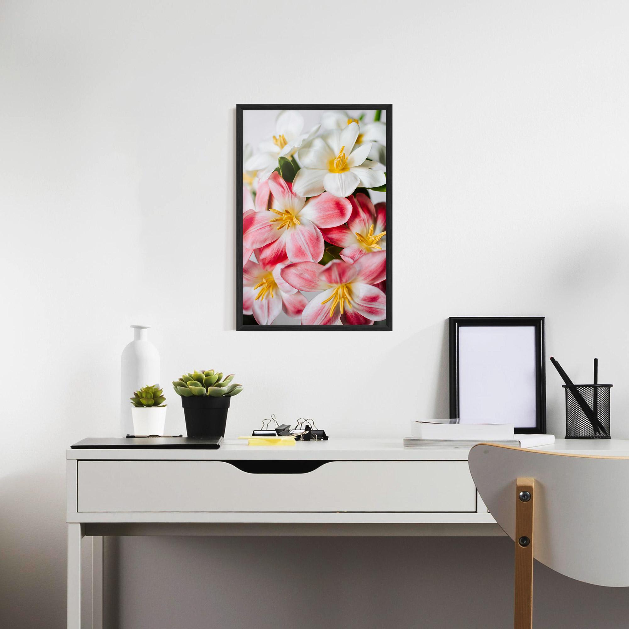 Gerahmte Poster Beautiful Exotic Flower mockup 7