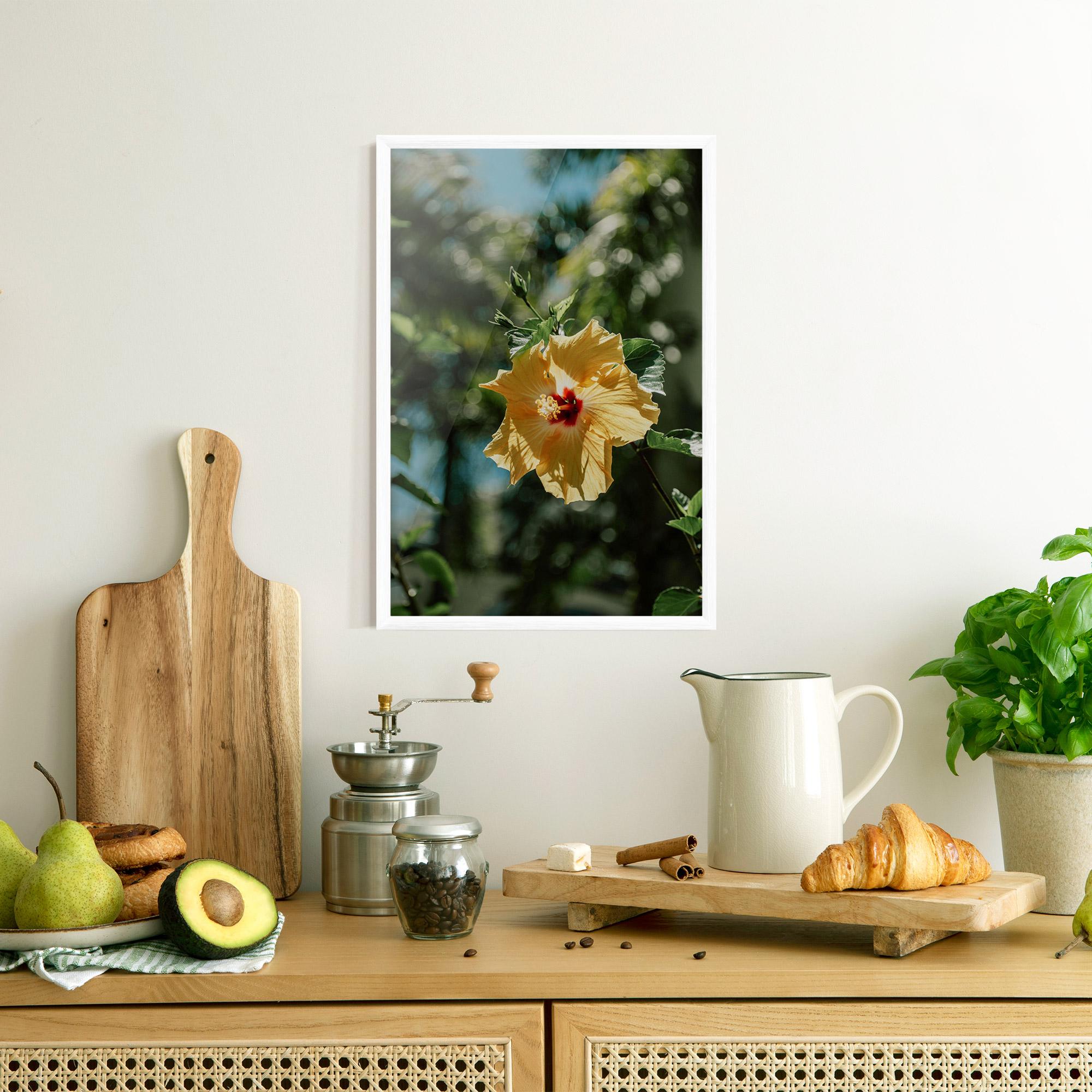 Gerahmte Poster Yellow Pretty Exotic mockup 8