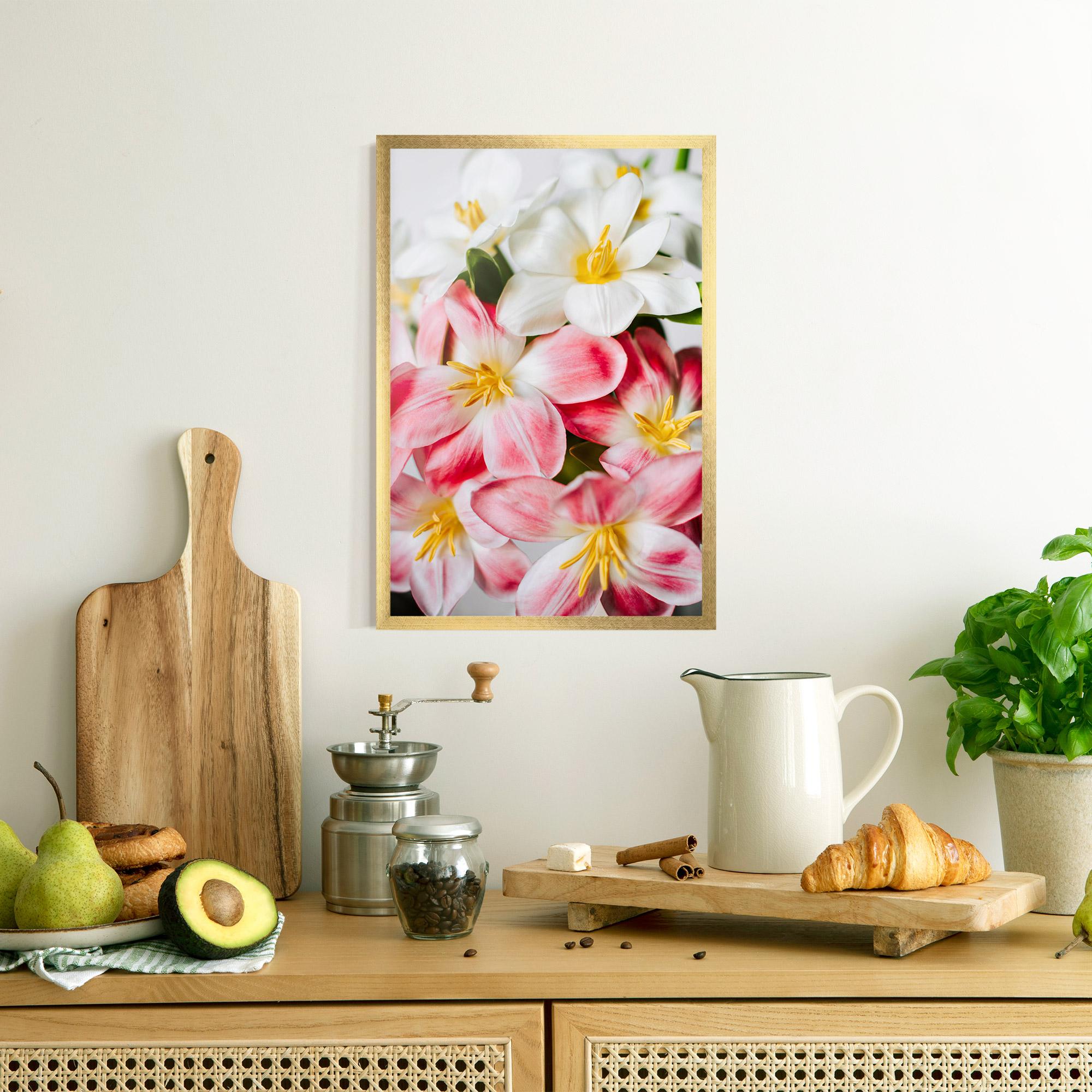 Gerahmte Poster Beautiful Exotic Flower mockup 8