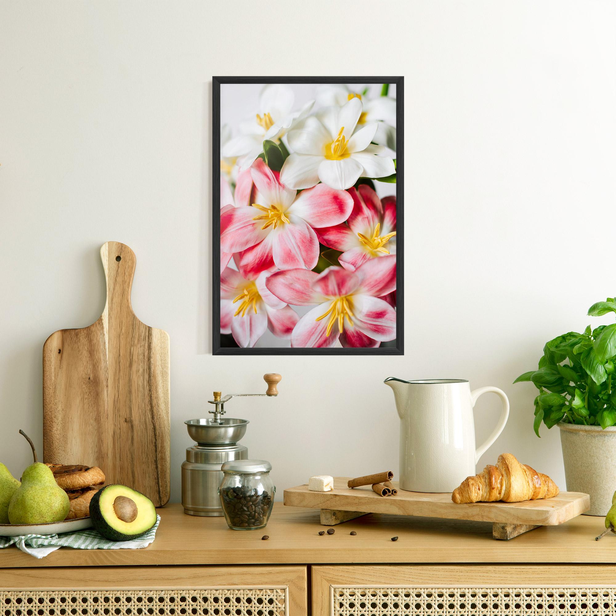 Gerahmte Poster Beautiful Exotic Flower mockup 8
