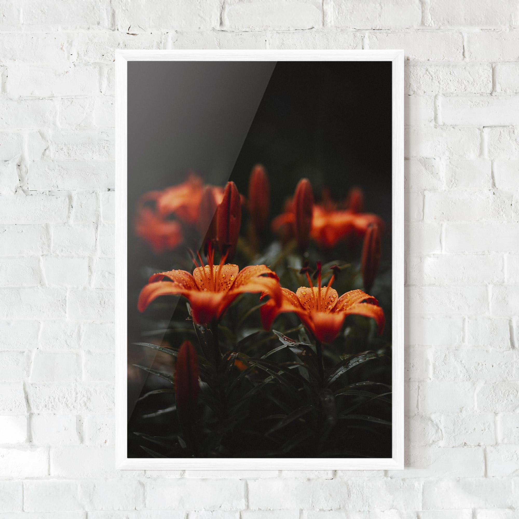 Gerahmte Poster Dreamy Wild Flower mockup 0