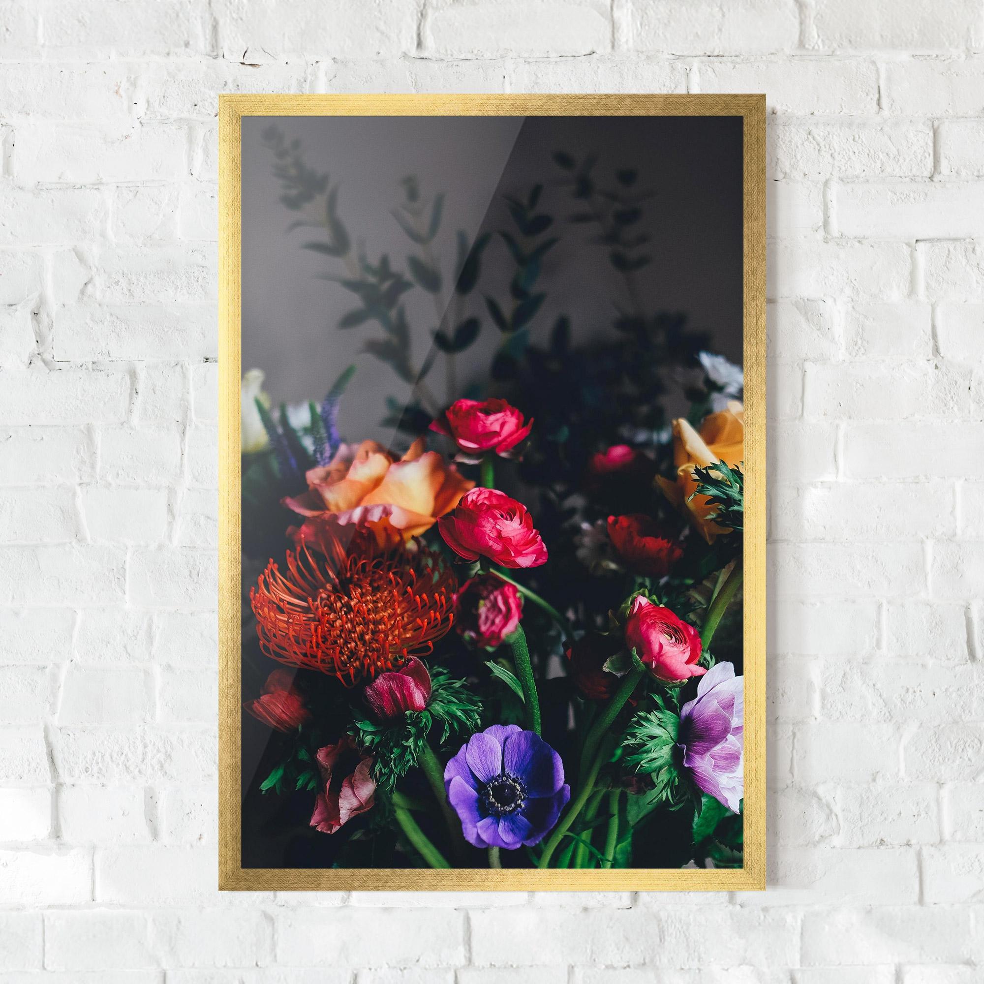 Gerahmte Poster Flower Garden mockup 0