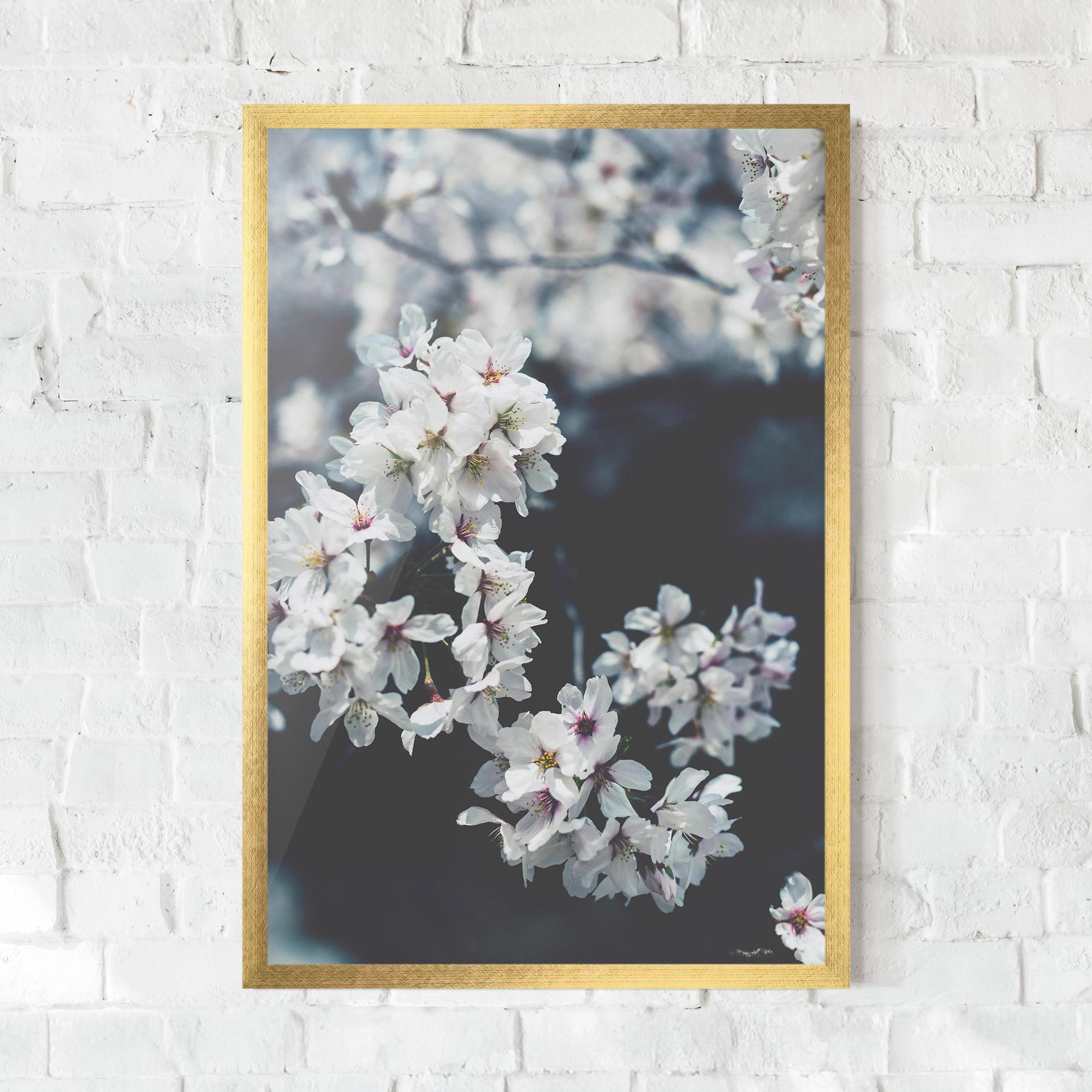 Gerahmte Poster White Tree mockup 0