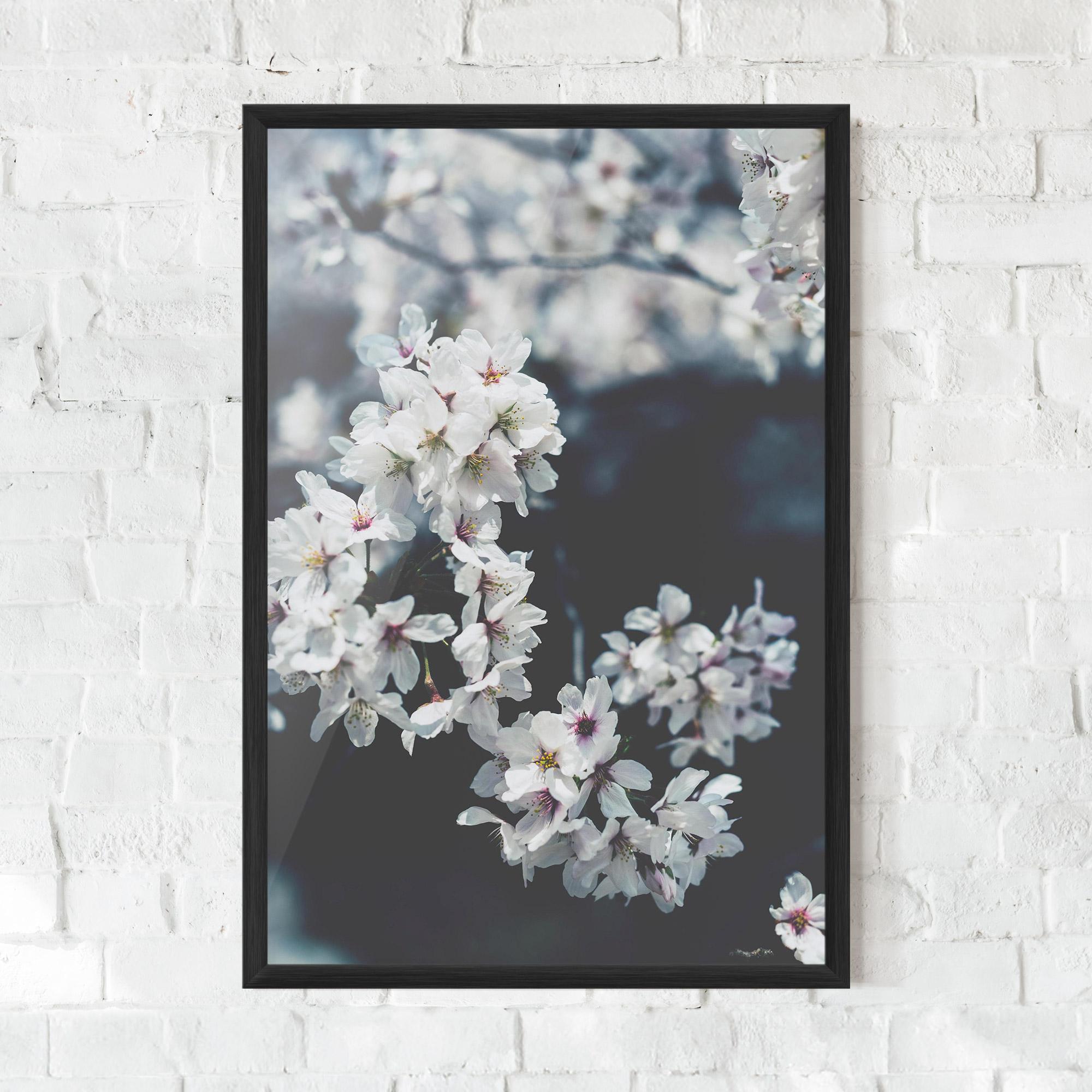 Gerahmte Poster White Tree mockup 0