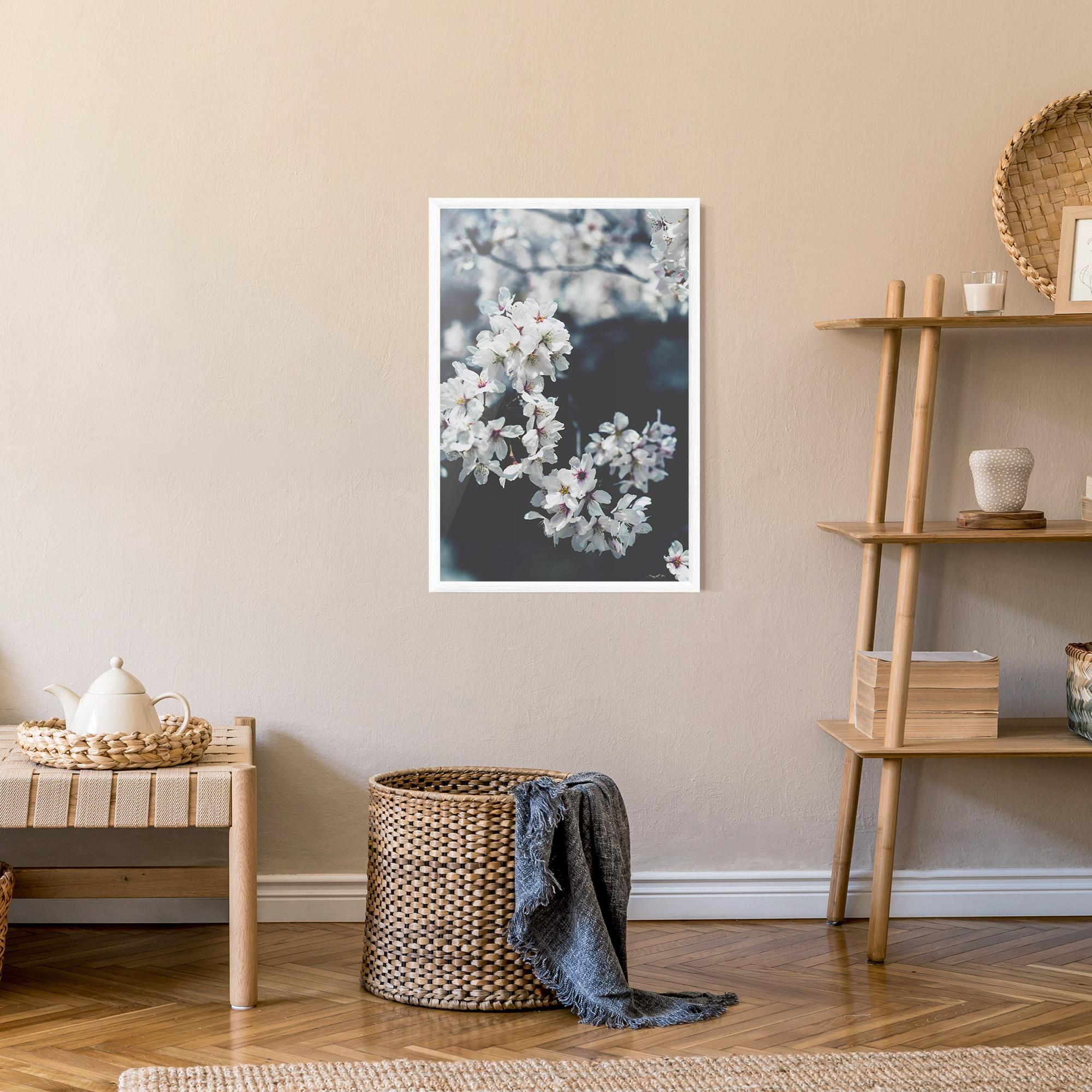 Gerahmte Poster White Tree mockup 9