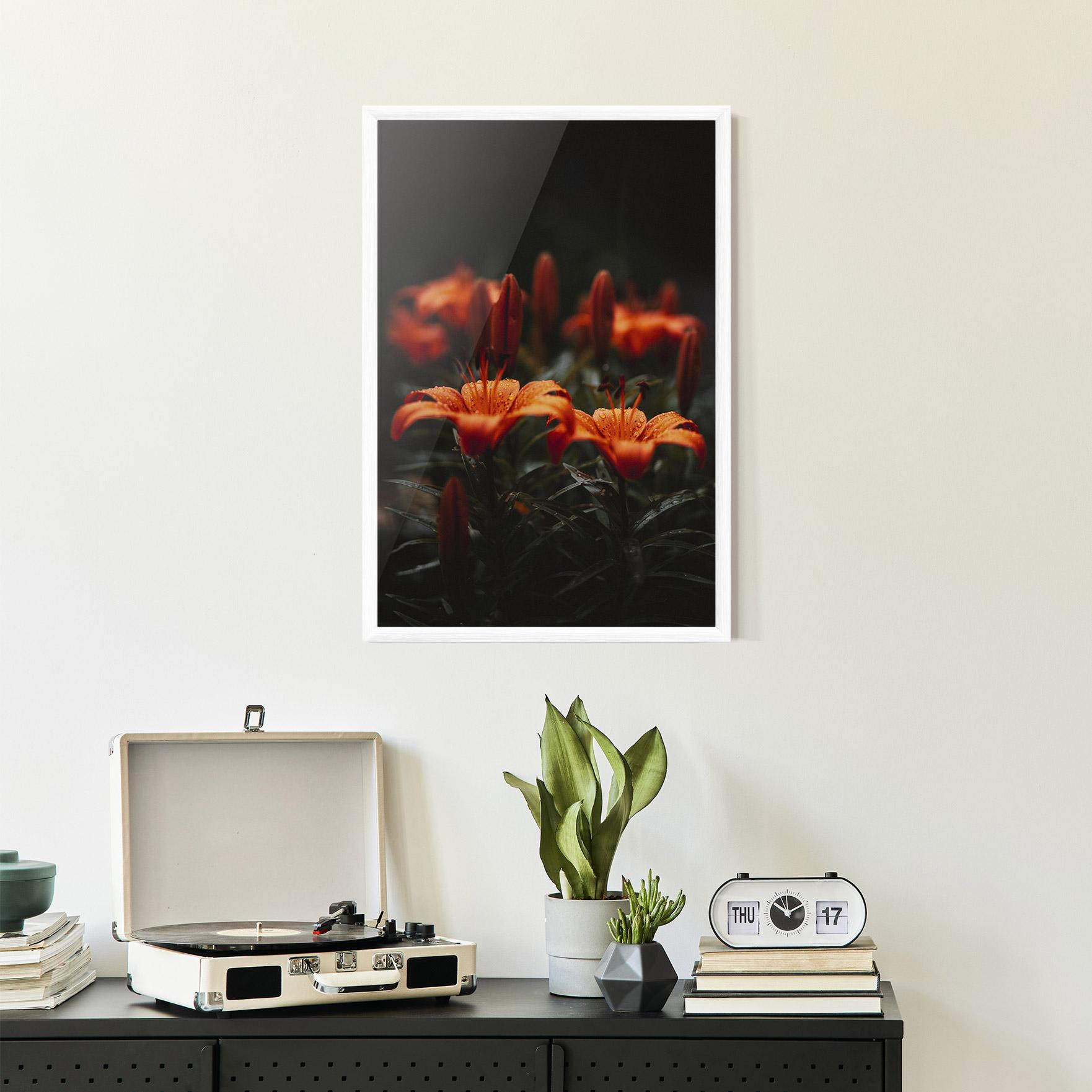 Gerahmte Poster Dreamy Wild Flower mockup 2