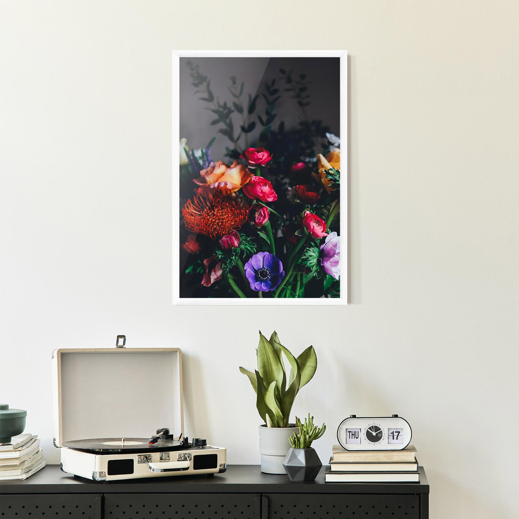 Gerahmte Poster Flower Garden mockup 2