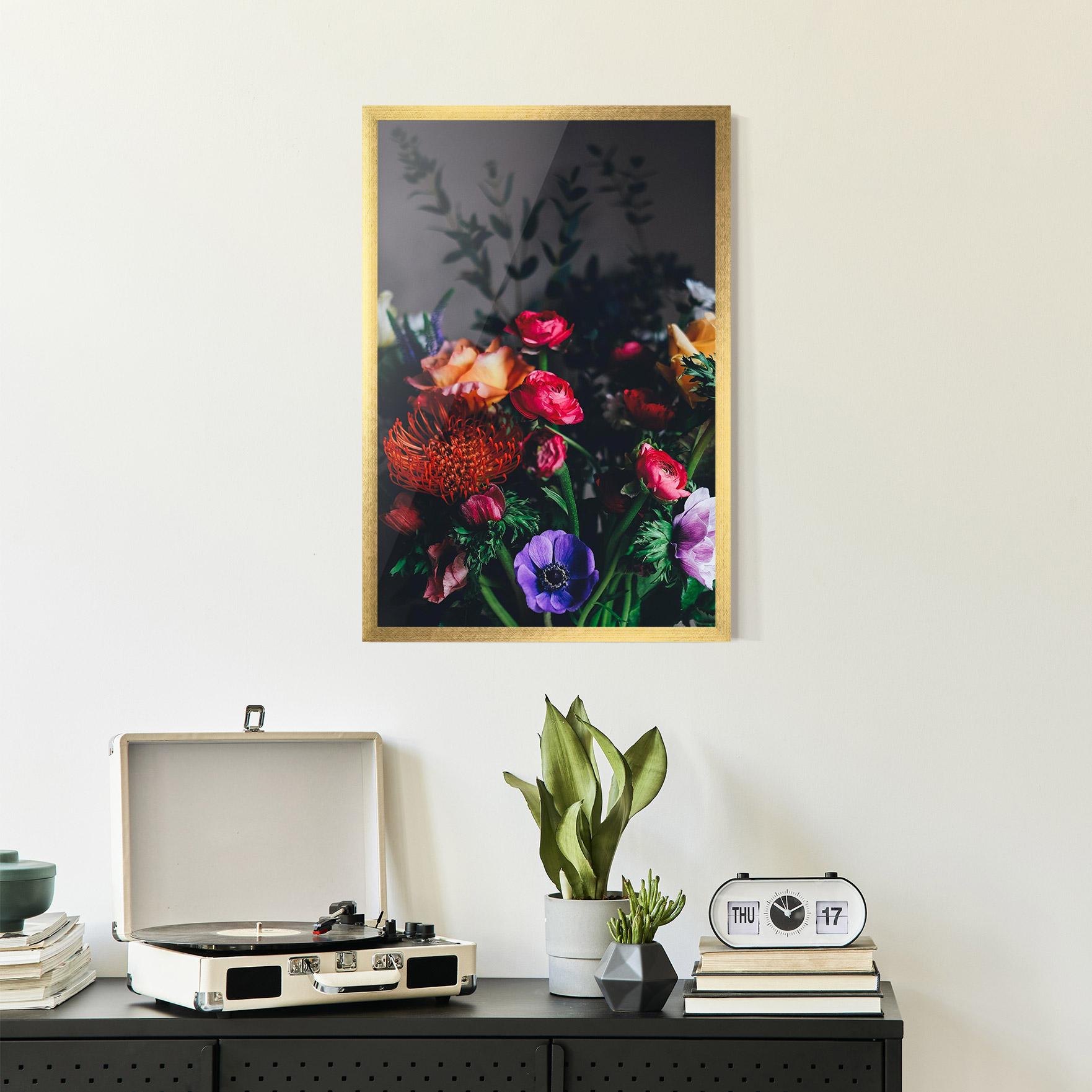 Gerahmte Poster Flower Garden mockup 2