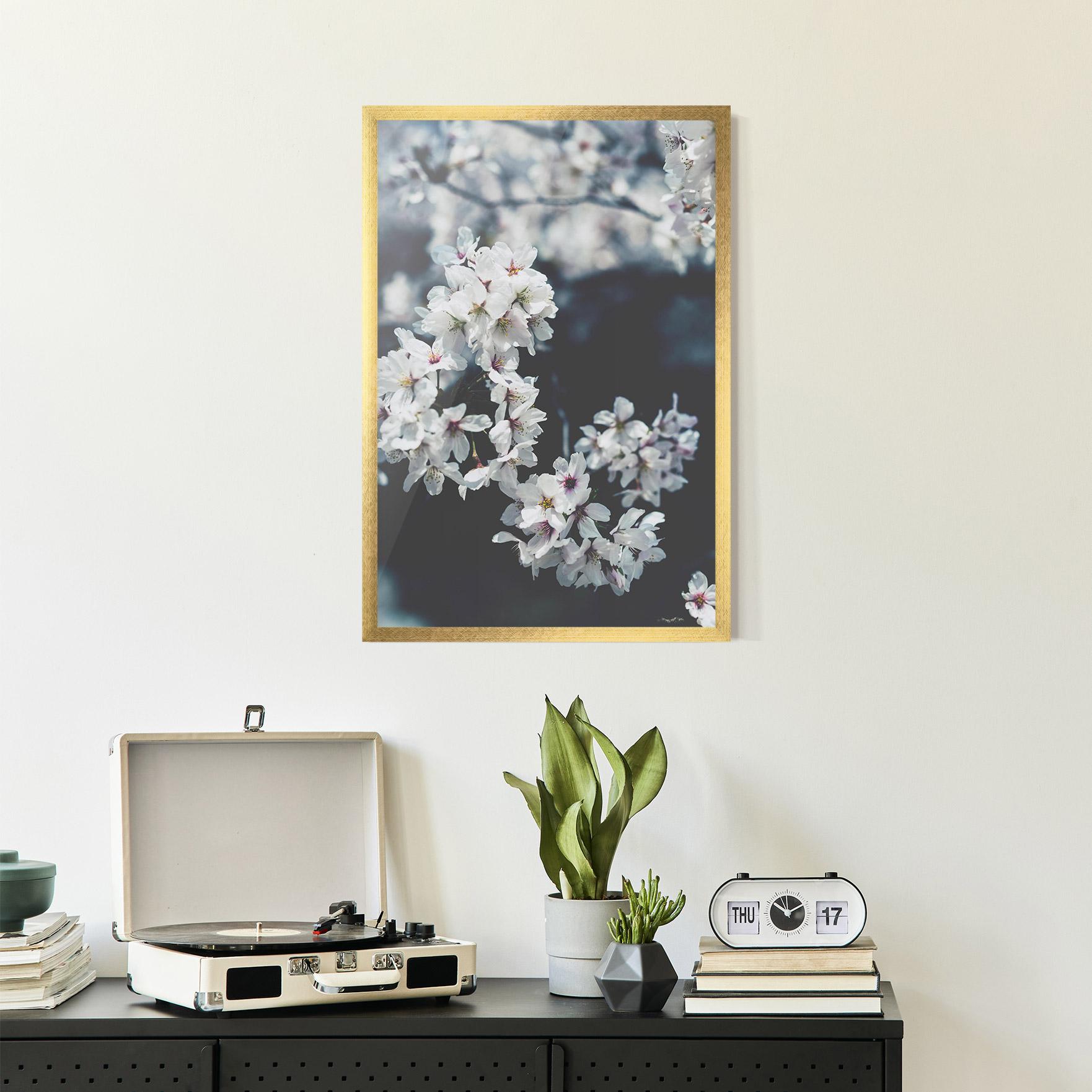 Gerahmte Poster White Tree mockup 2