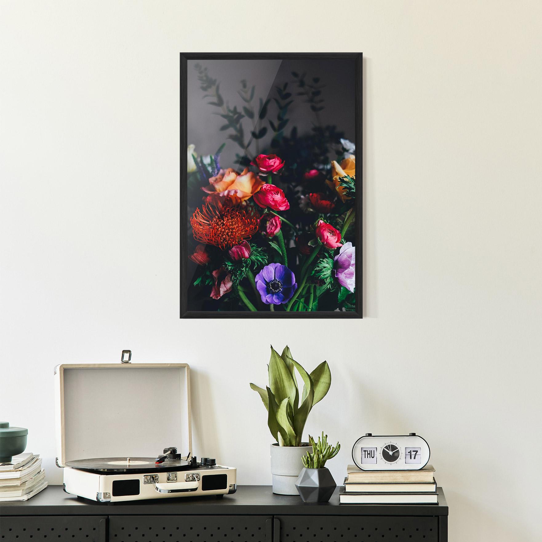 Gerahmte Poster Flower Garden mockup 2