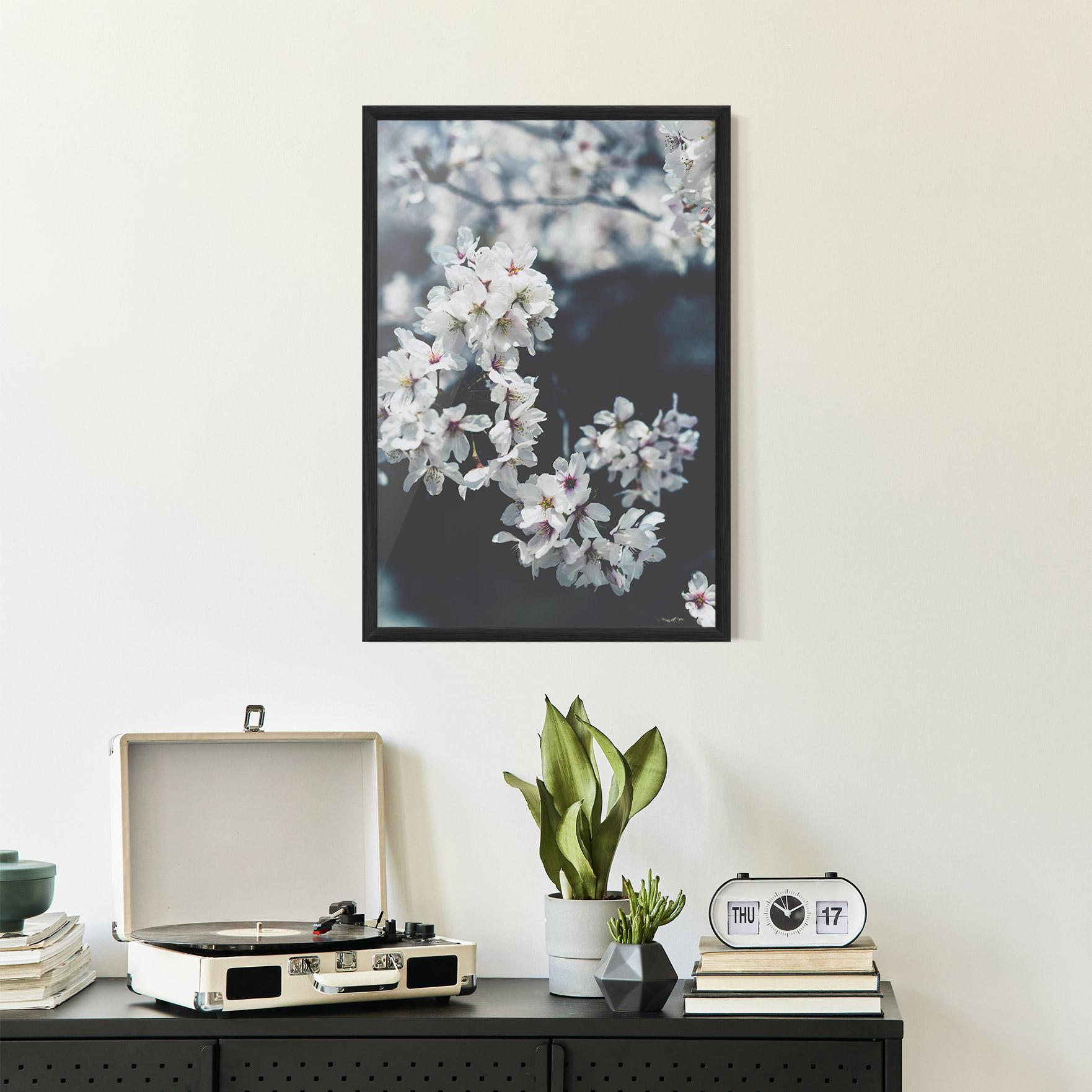 Gerahmte Poster White Tree mockup 2
