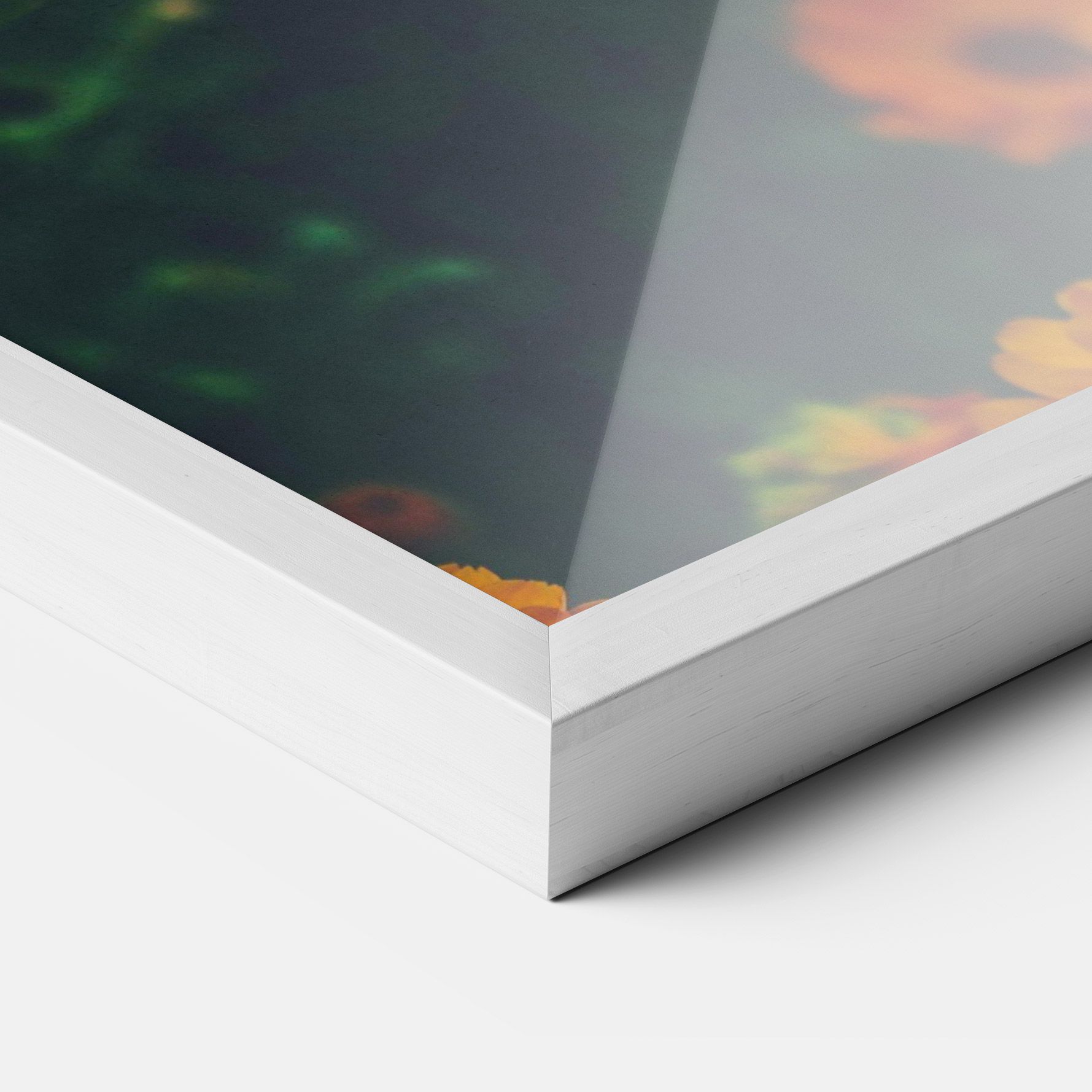 Garden Orange Flowers mockup 3