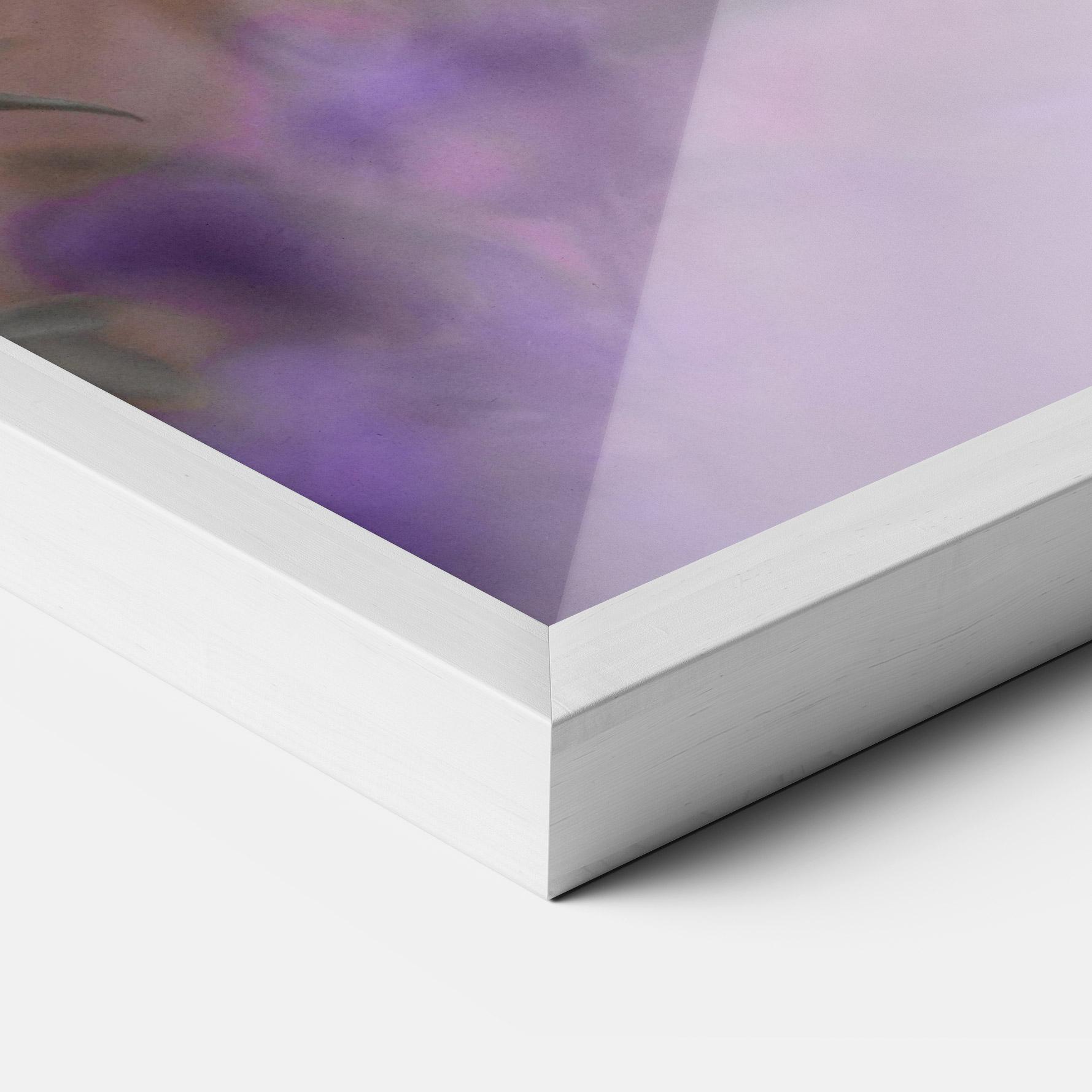 Gerahmte Poster Wild Plant Butterfly mockup 3