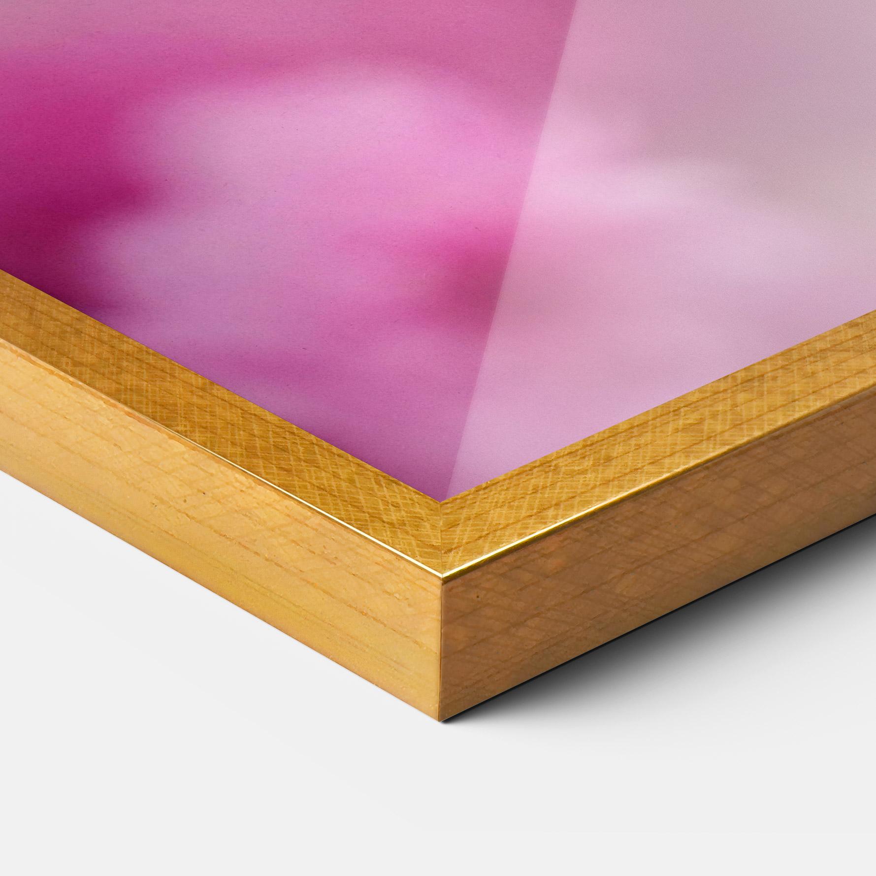 Gerahmte Poster Pink Flower Tree mockup 3