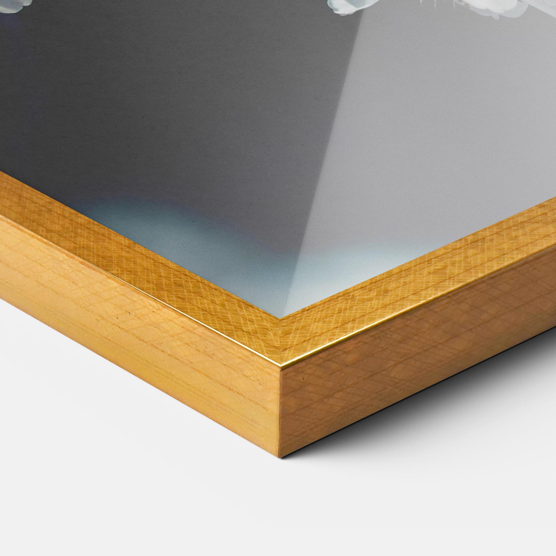 Gerahmte Poster White Tree mockup 3