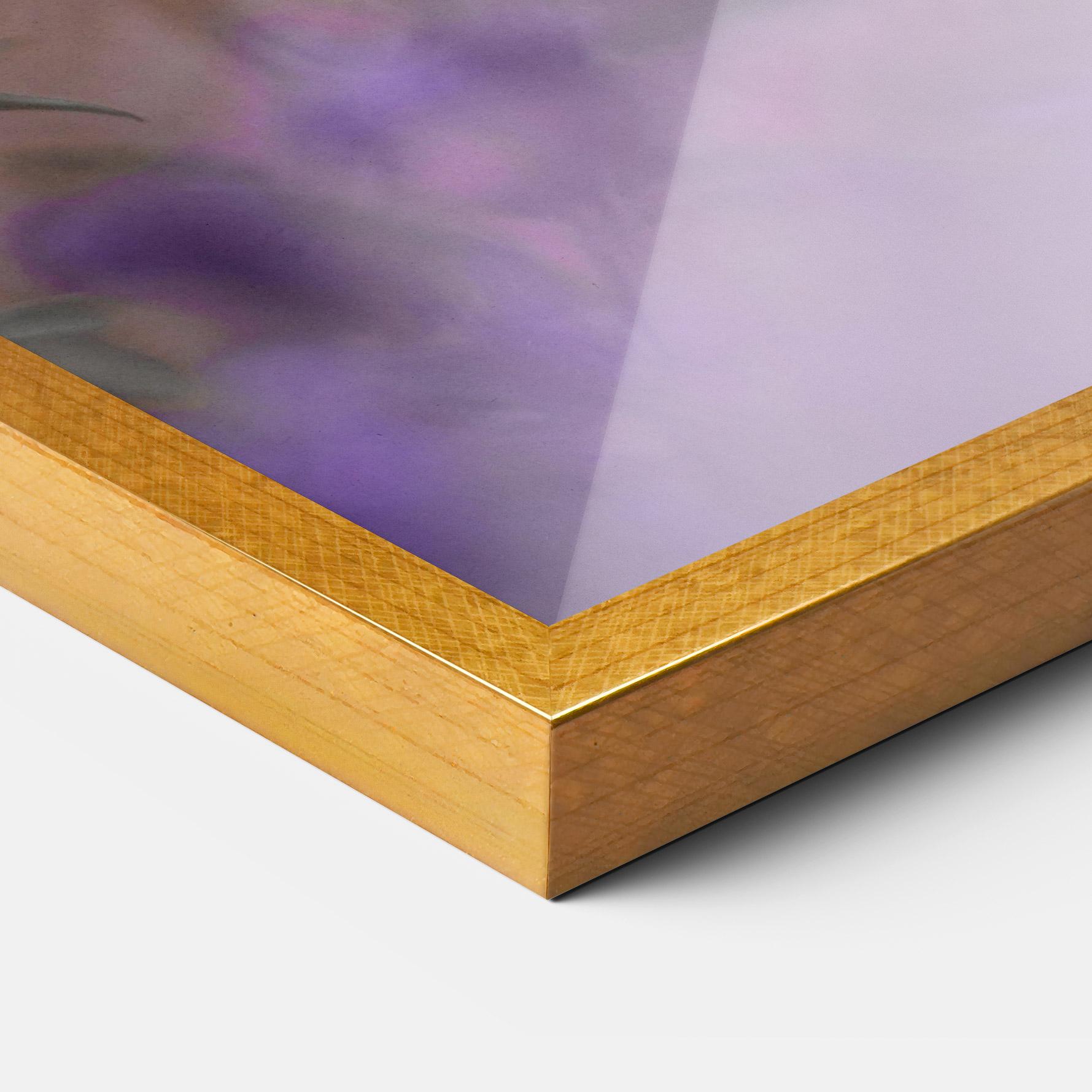 Gerahmte Poster Wild Plant Butterfly mockup 3