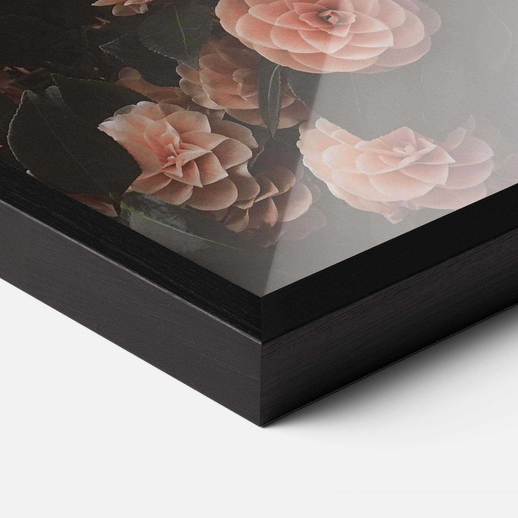 Gerahmte Poster Rose Wild Wall mockup 3