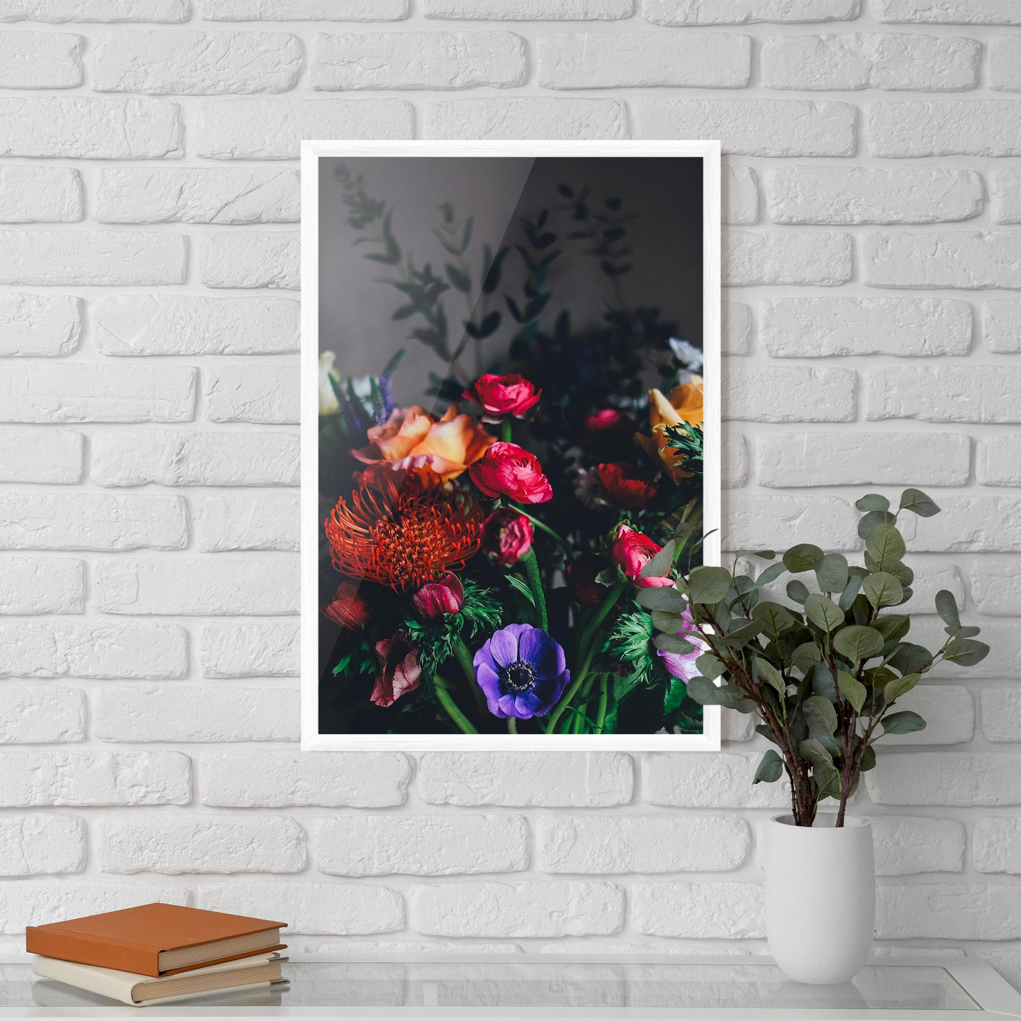 Gerahmte Poster Flower Garden mockup 5