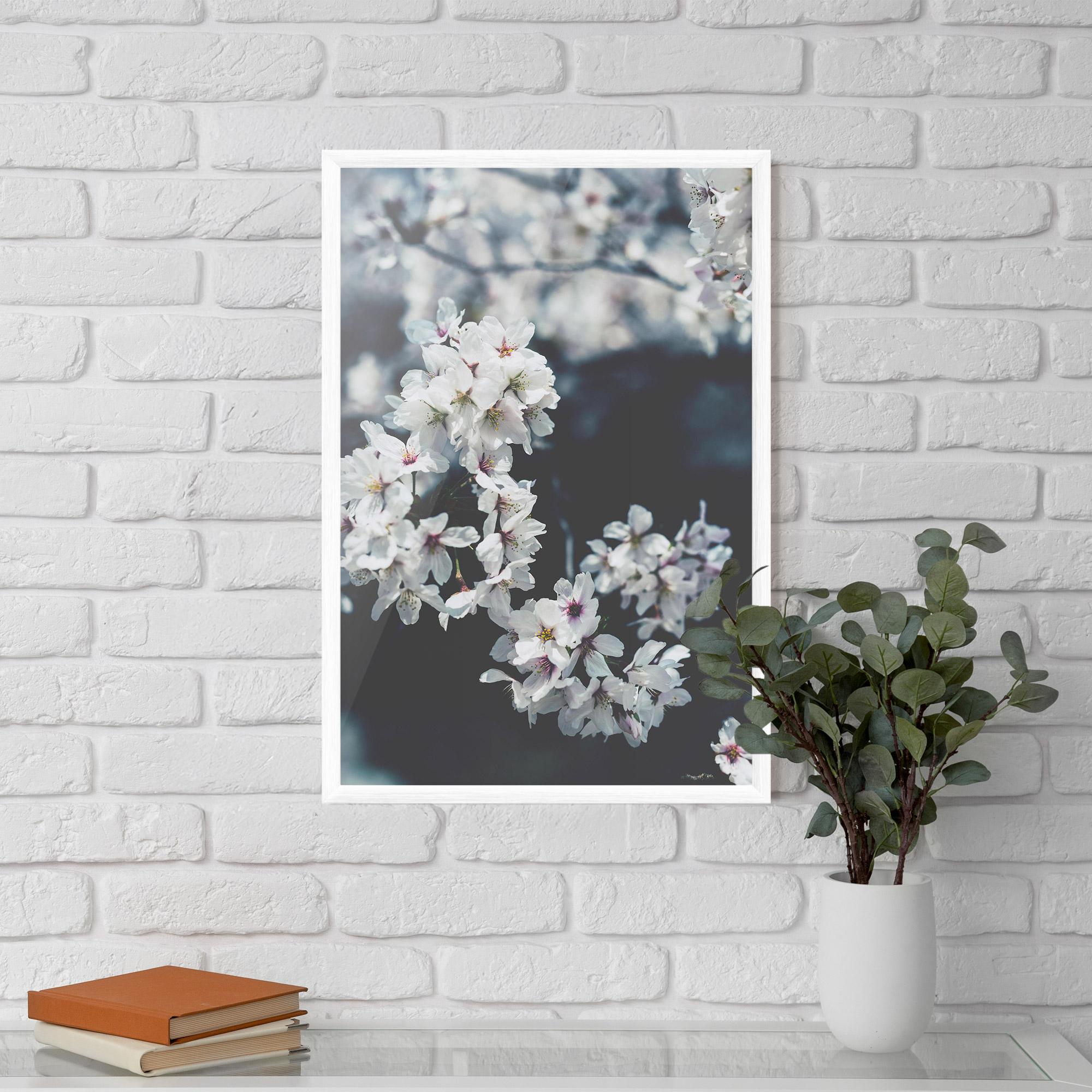 Gerahmte Poster White Tree mockup 5