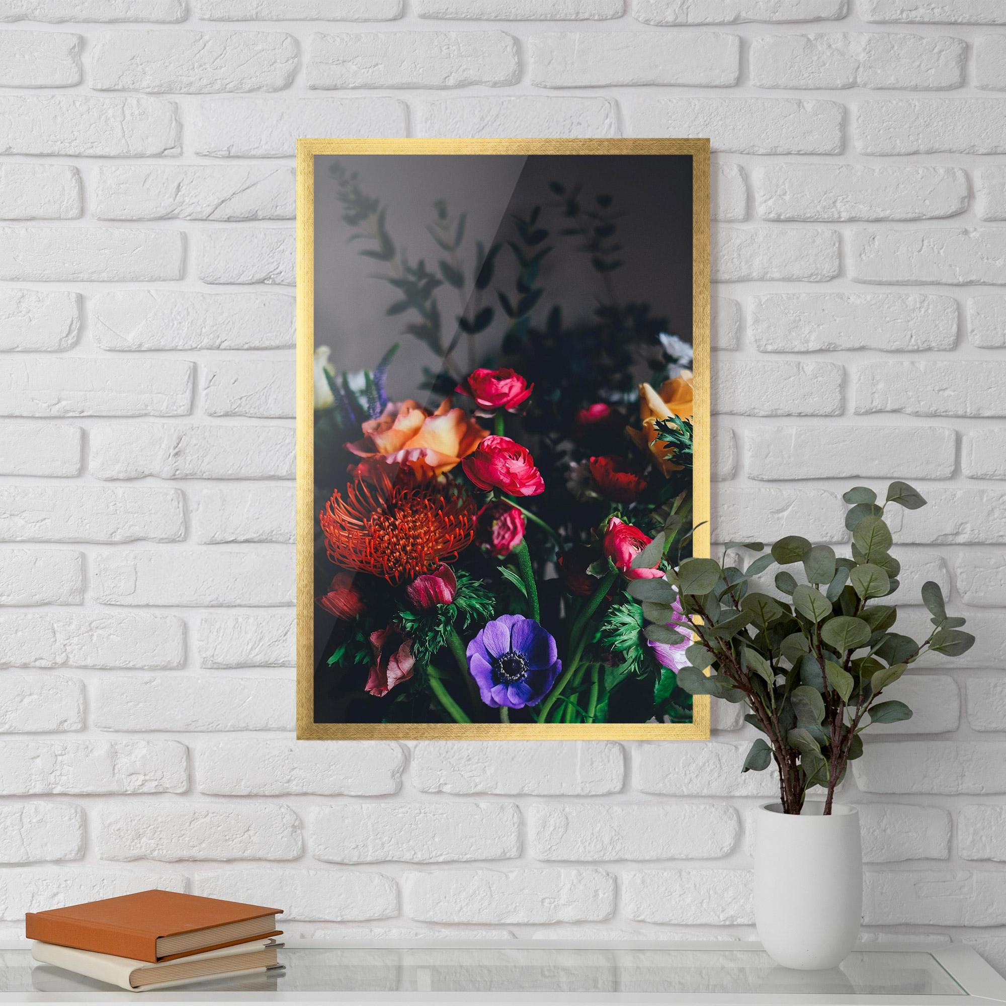 Gerahmte Poster Flower Garden mockup 5