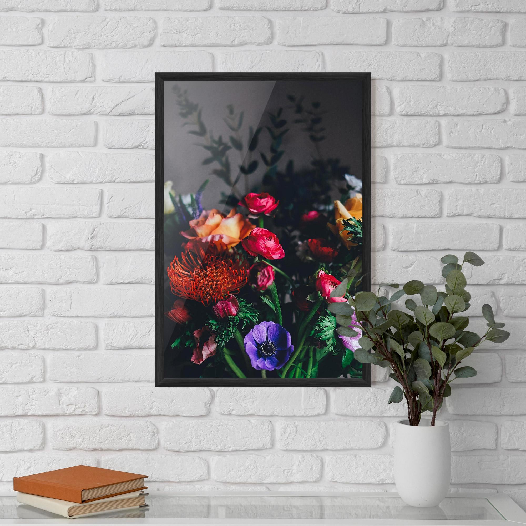 Gerahmte Poster Flower Garden mockup 5