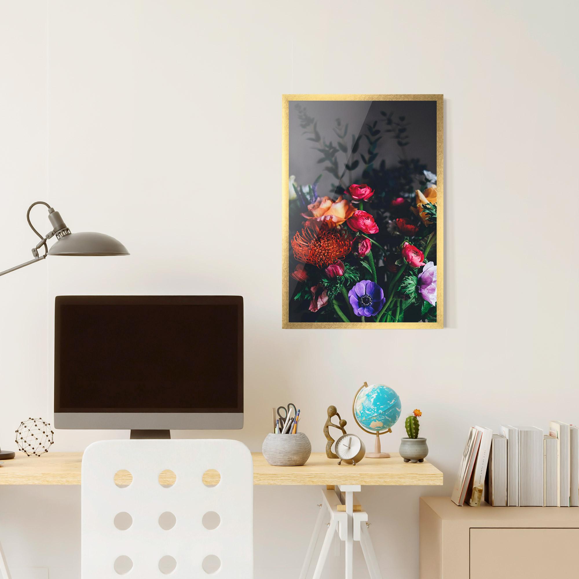 Gerahmte Poster Flower Garden mockup 6