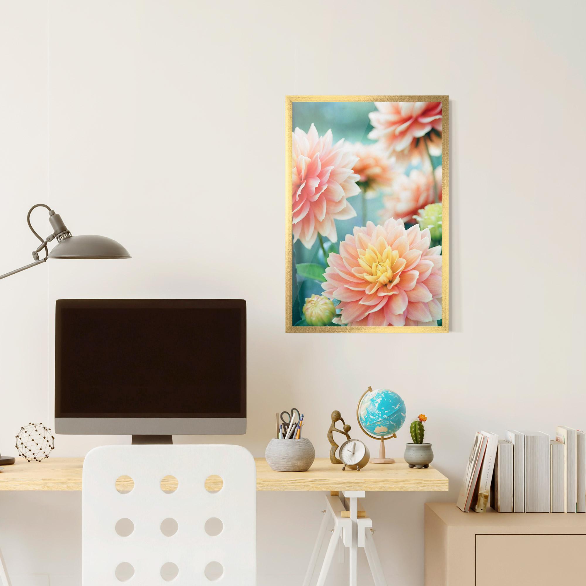 Gerahmte Poster Pink Spring mockup 6