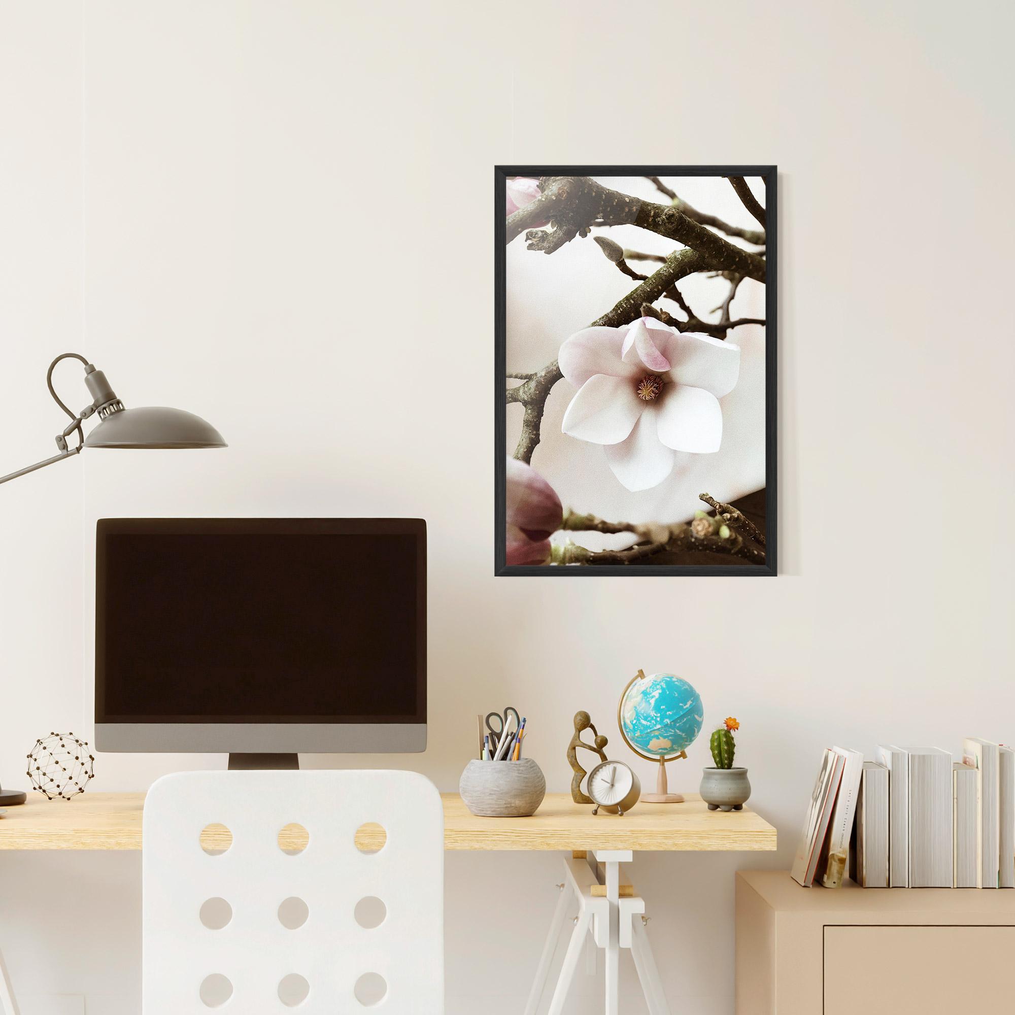 Gerahmte Poster White Flower Tree mockup 6
