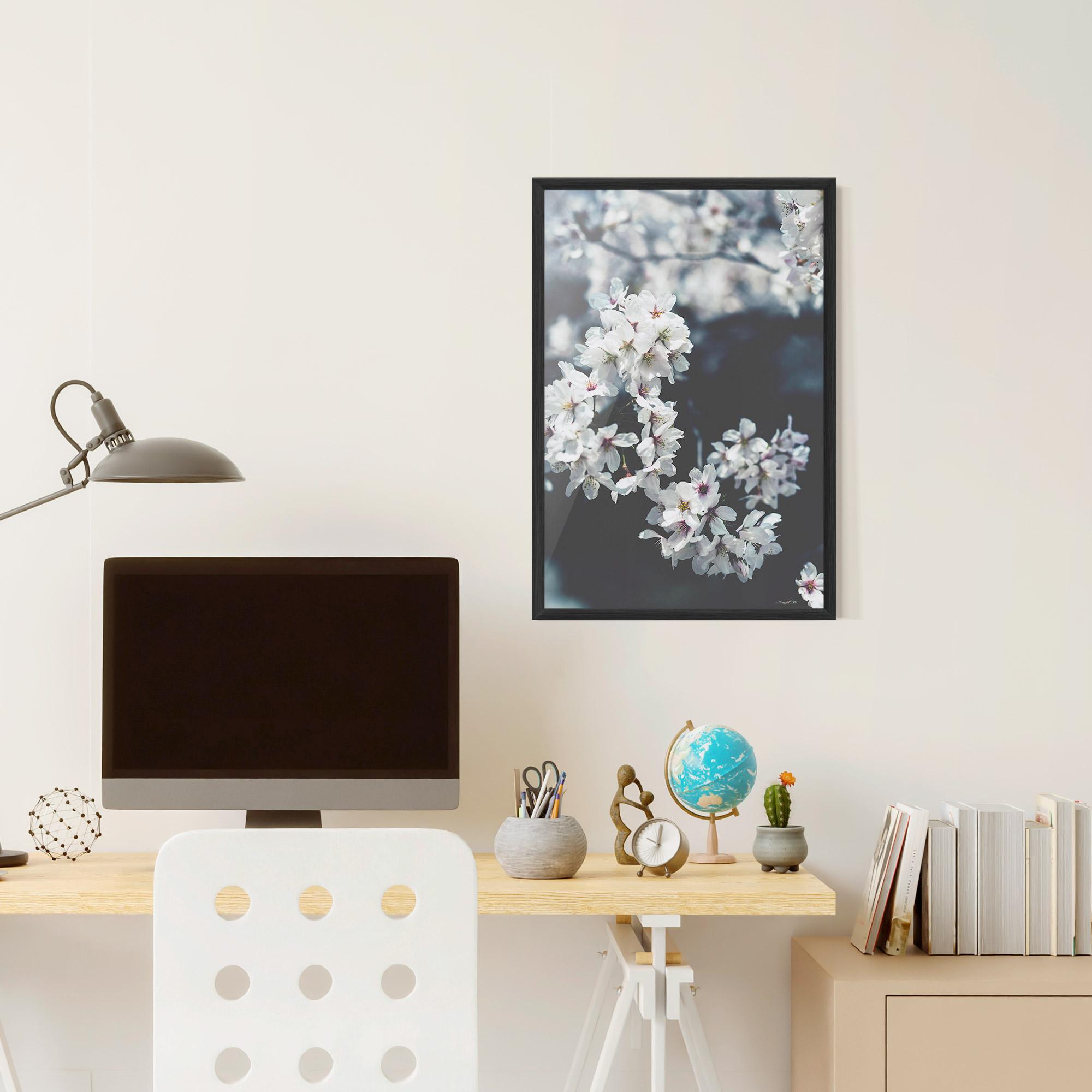 Gerahmte Poster White Tree mockup 6
