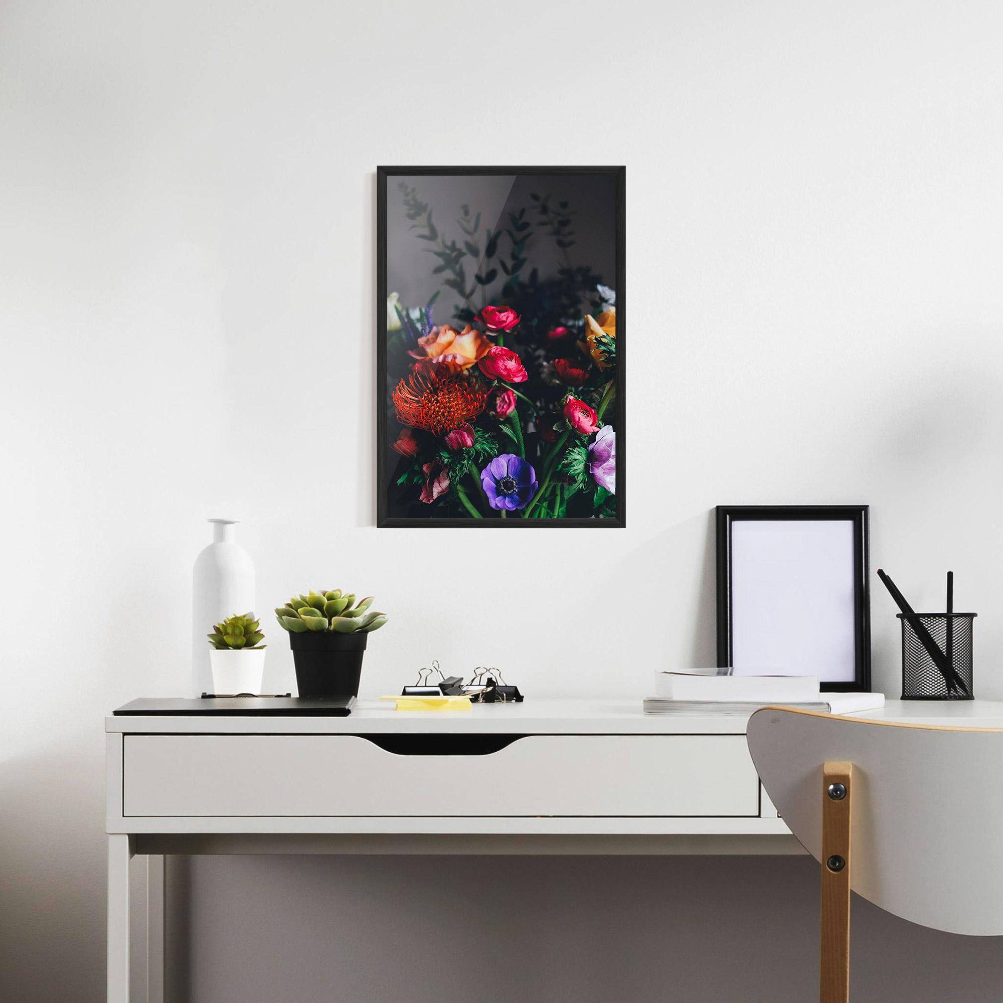 Gerahmte Poster Flower Garden mockup 7