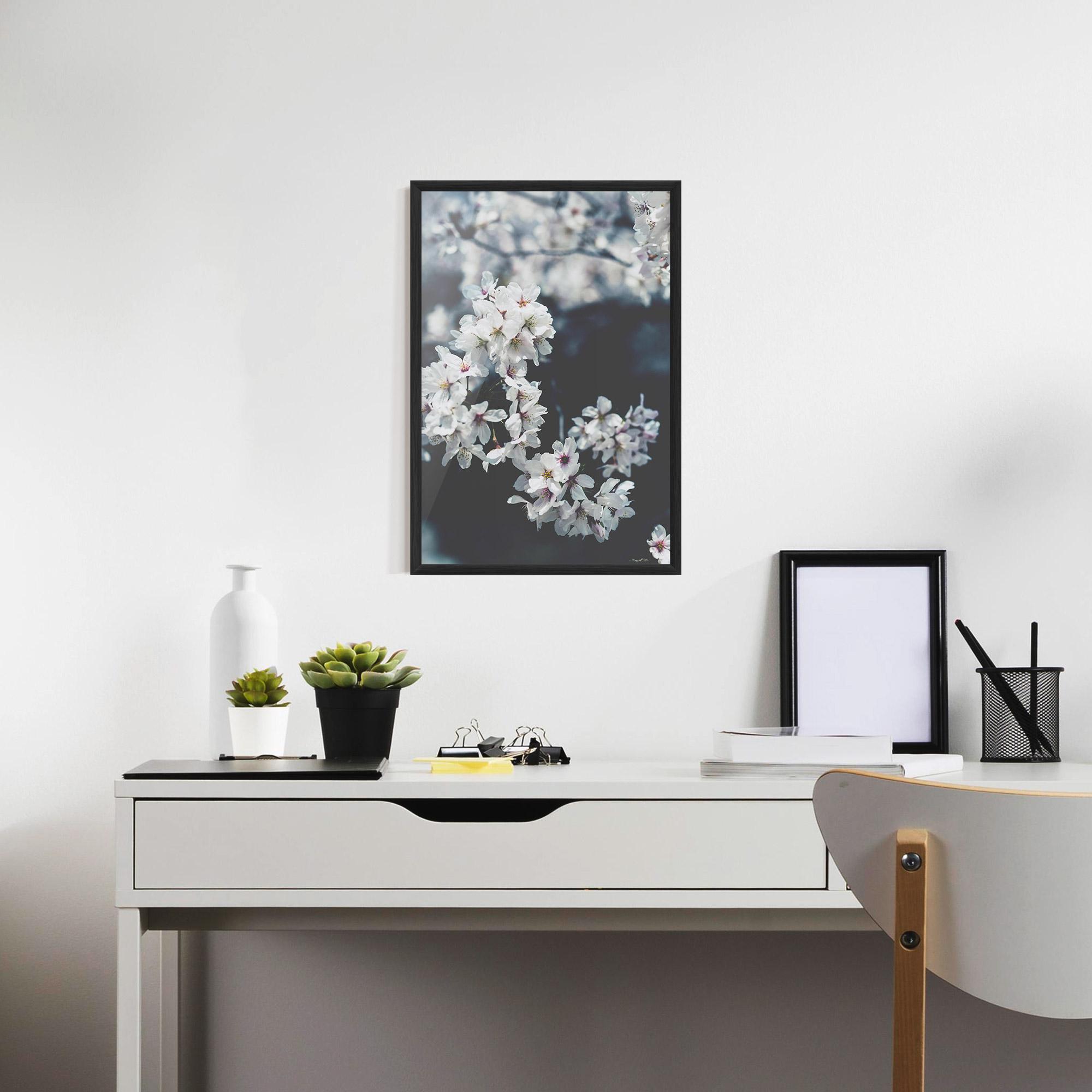 Gerahmte Poster White Tree mockup 7
