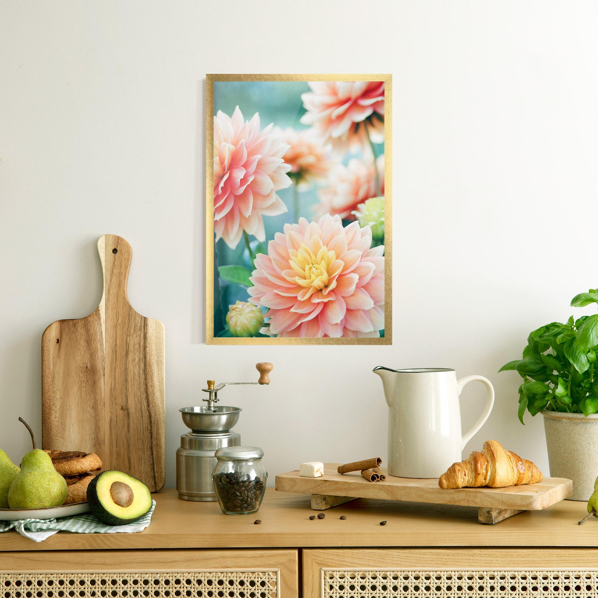 Gerahmte Poster Pink Spring mockup 8