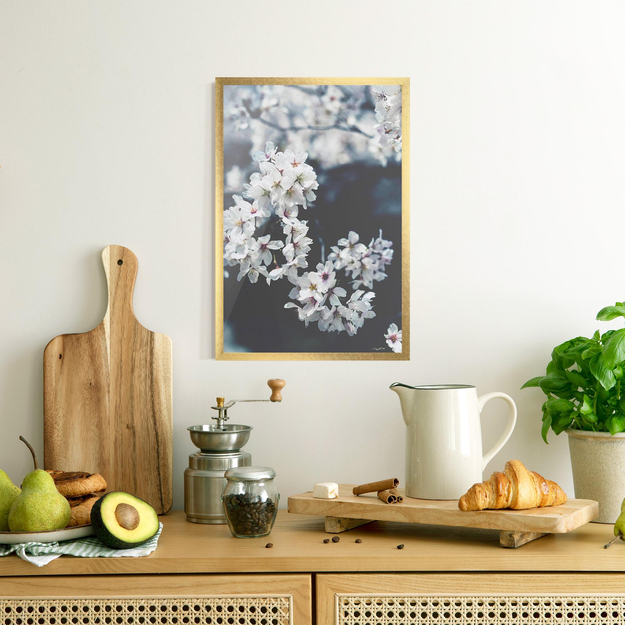 Gerahmte Poster White Tree mockup 8