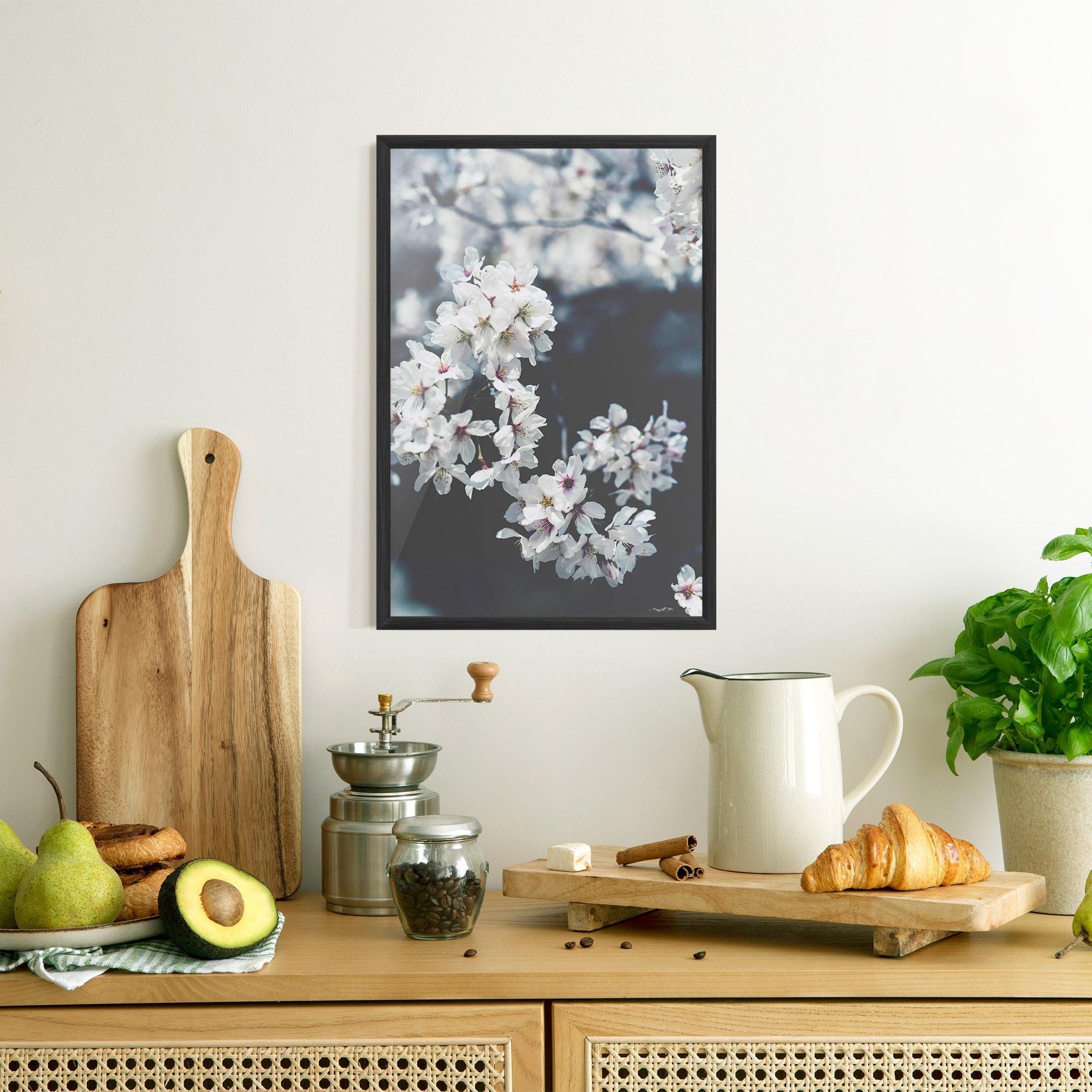 Gerahmte Poster White Tree mockup 8
