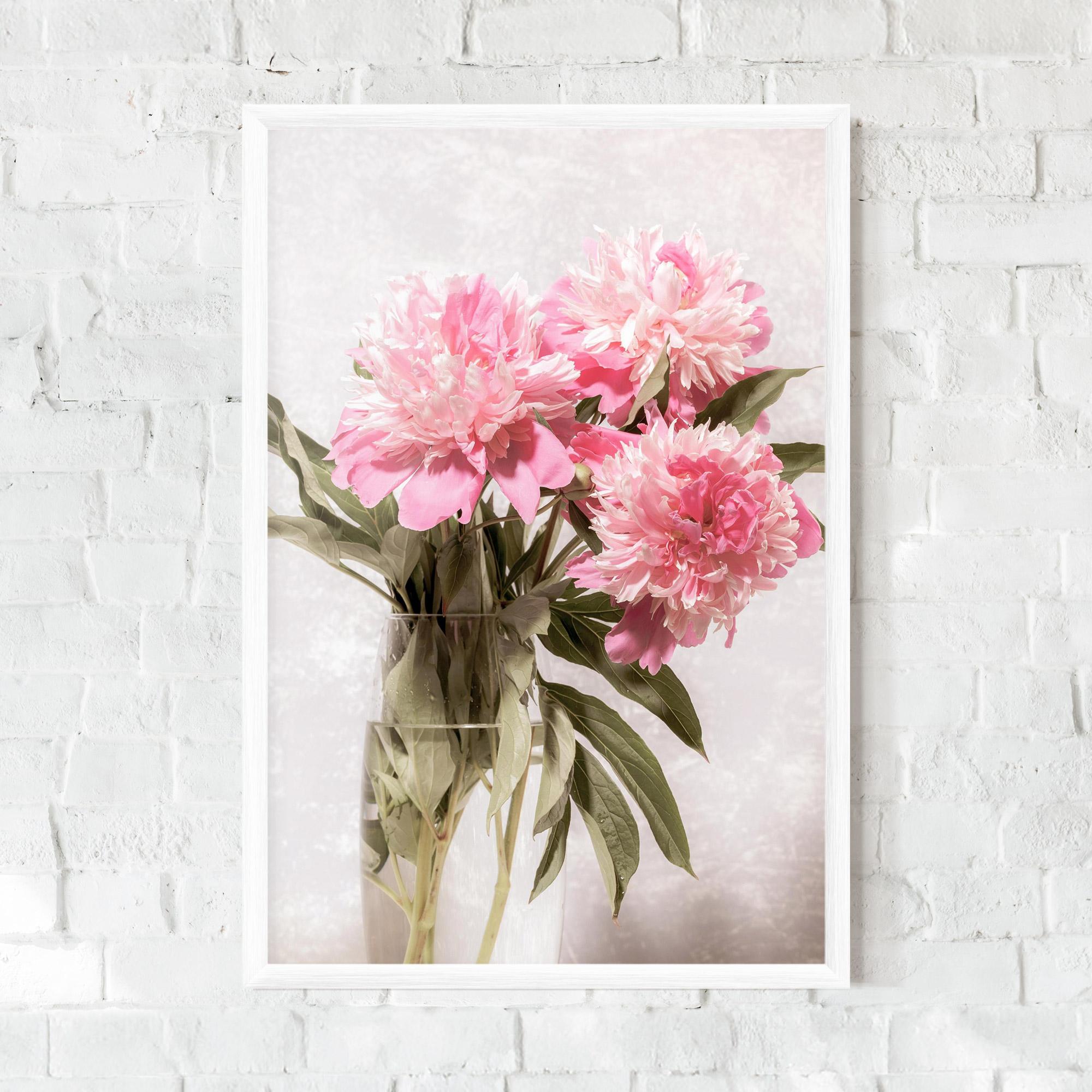 Gerahmte Poster Bouquet Vase mockup 0