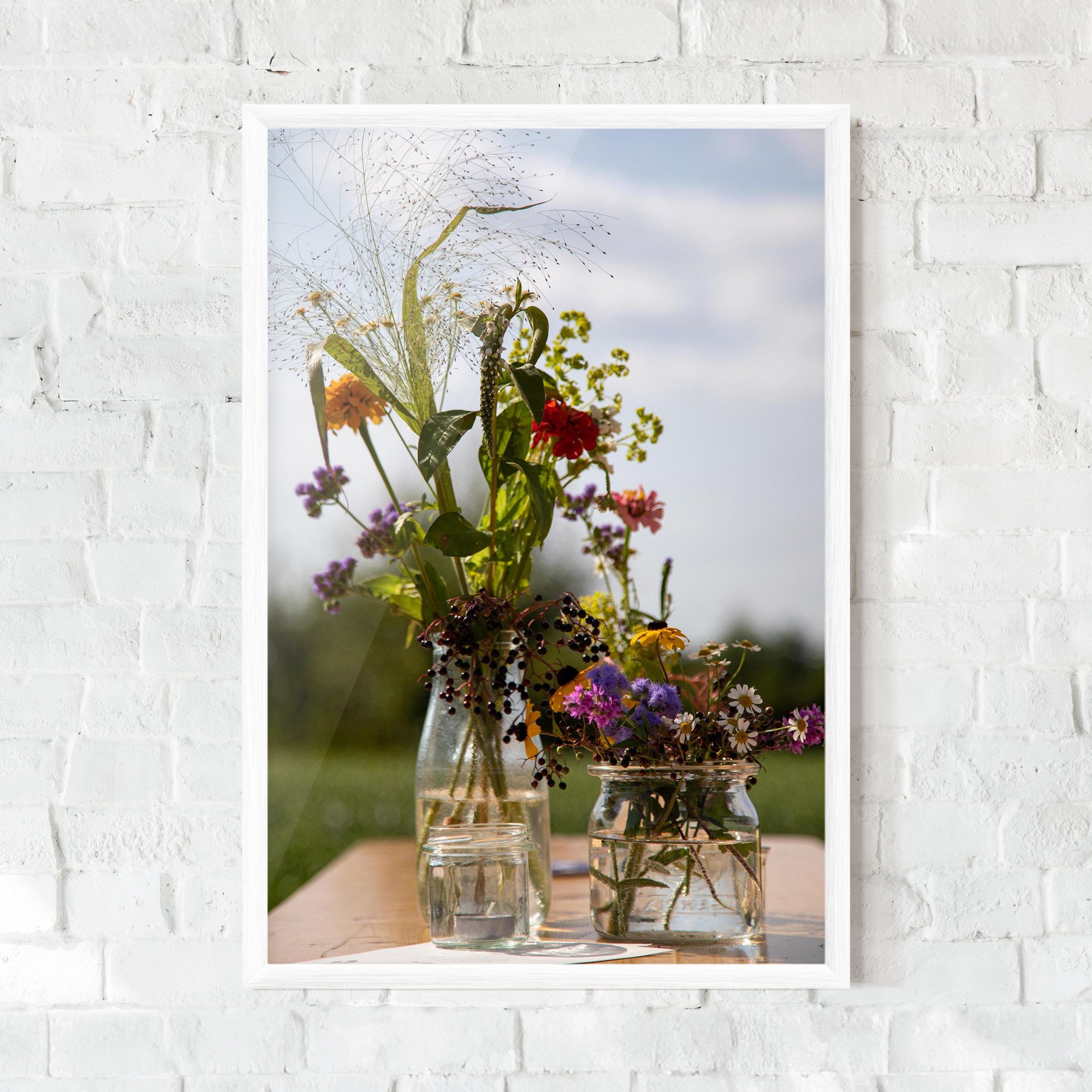 Wild Flowers Vase mockup 0