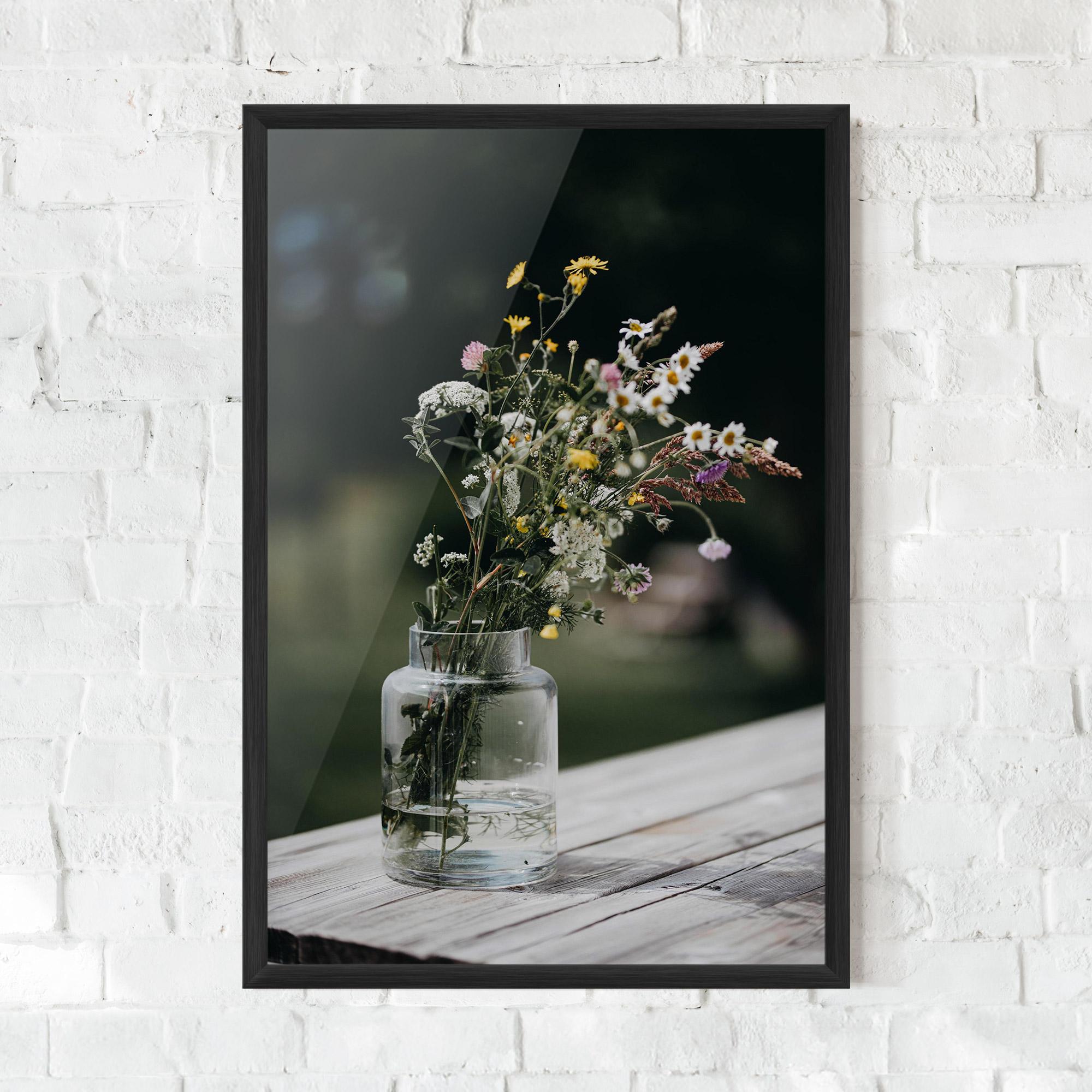 Gerahmte Poster Nature Vase Flower mockup 0