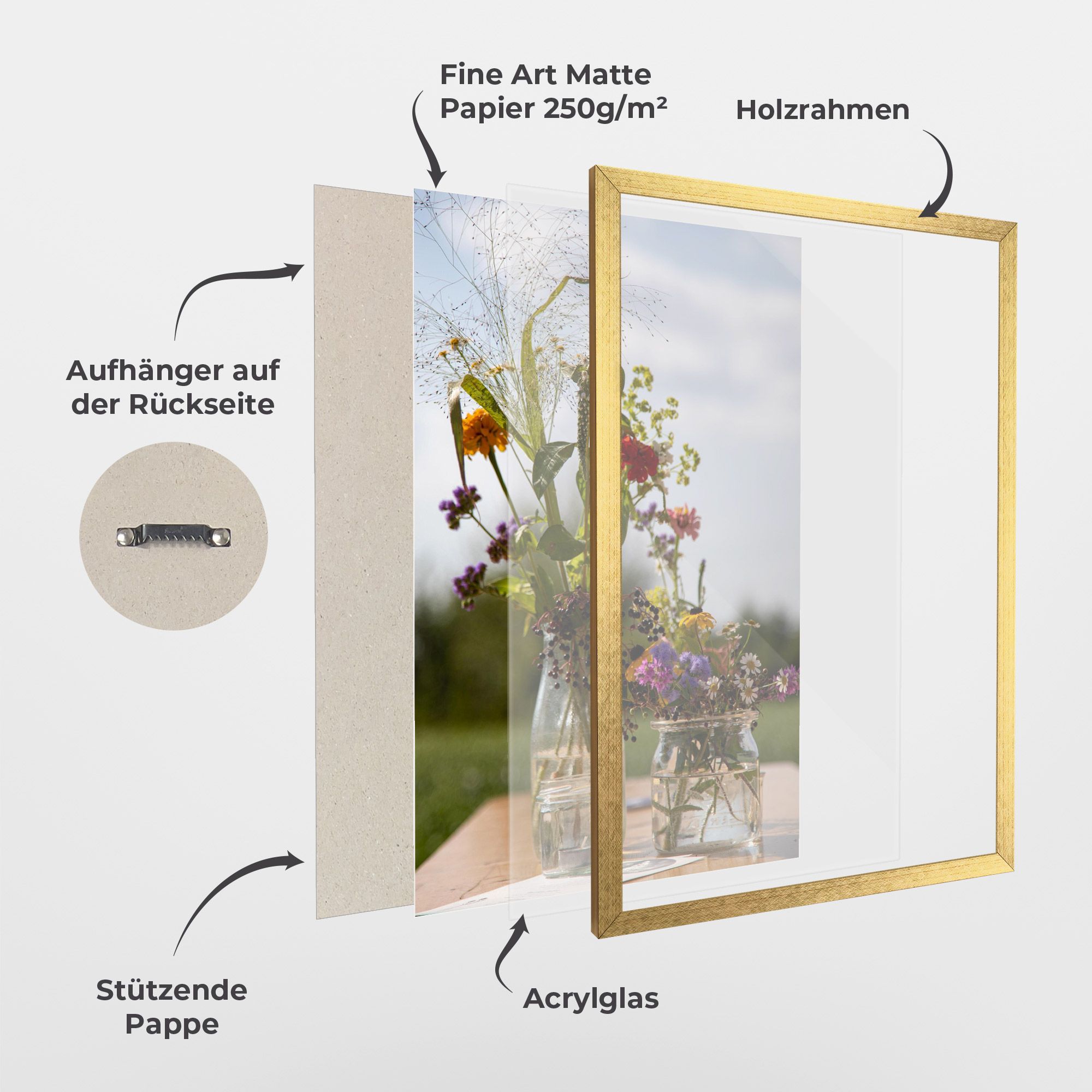 Wild Flowers Vase mockup 1