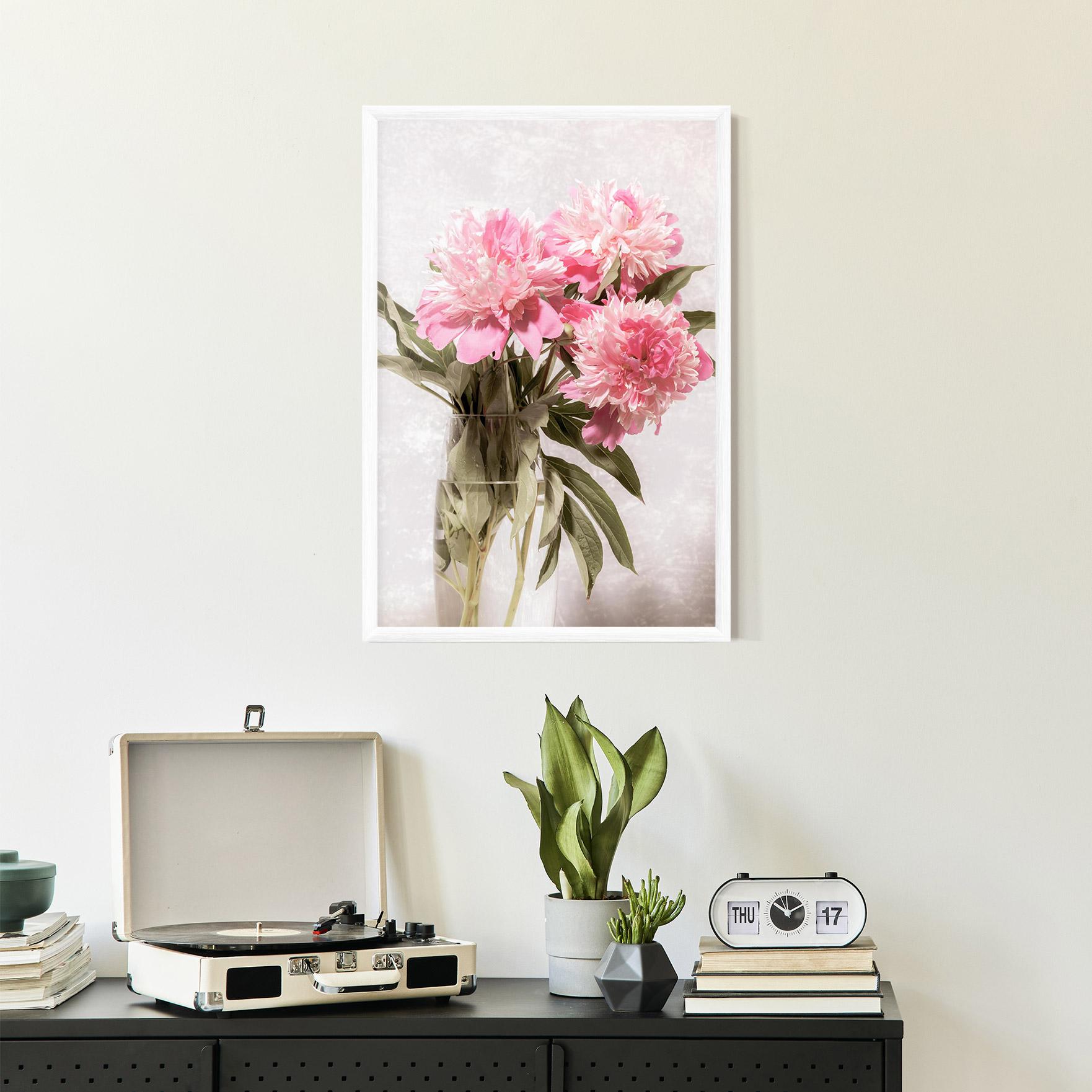 Gerahmte Poster Bouquet Vase mockup 2