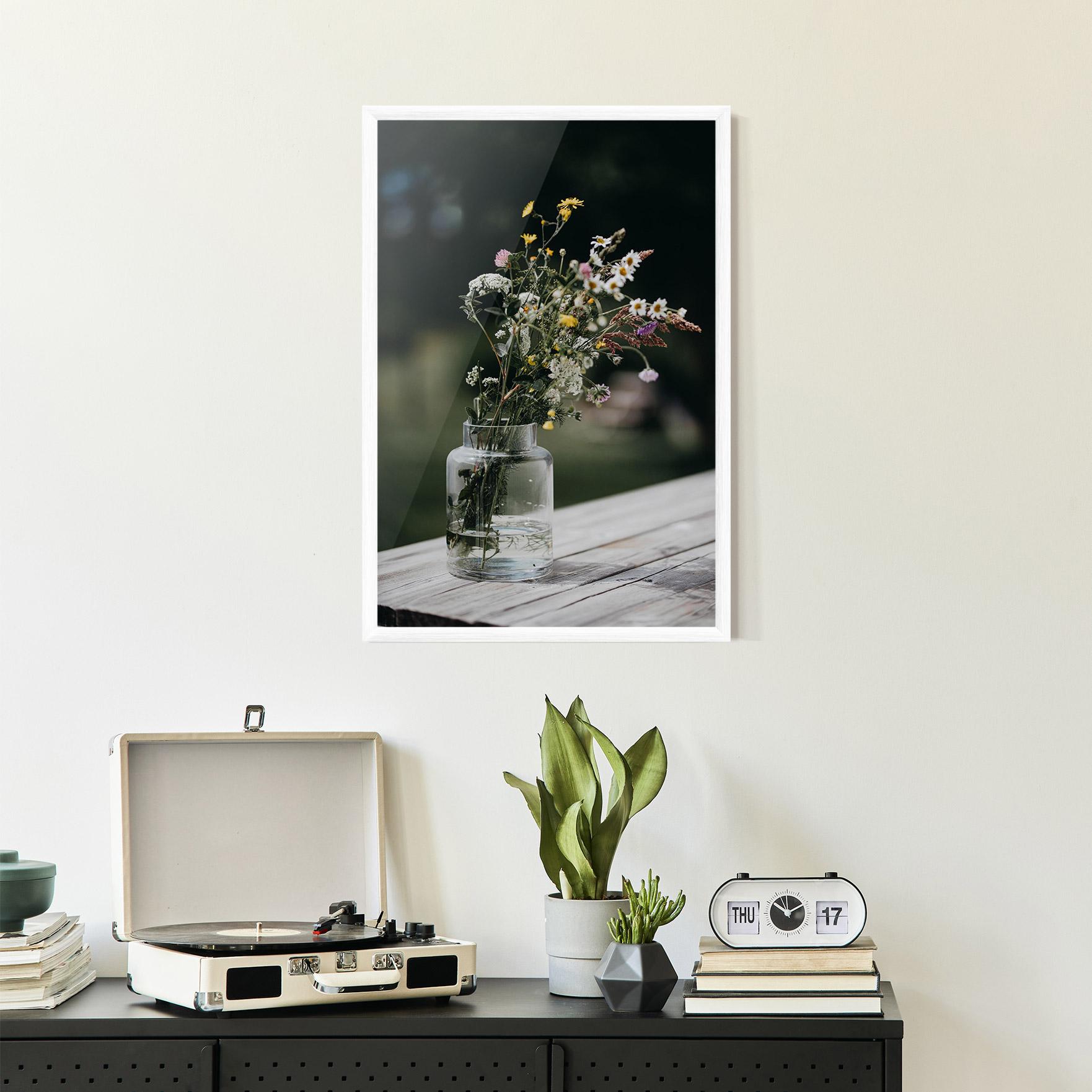 Gerahmte Poster Nature Vase Flower mockup 2