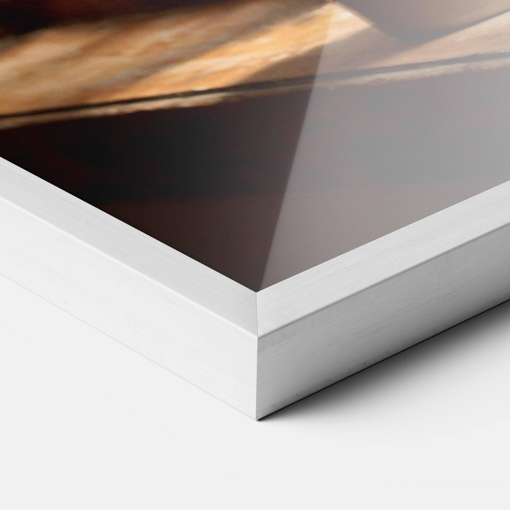 Gerahmte Poster Vintage Vase Flowers mockup 3