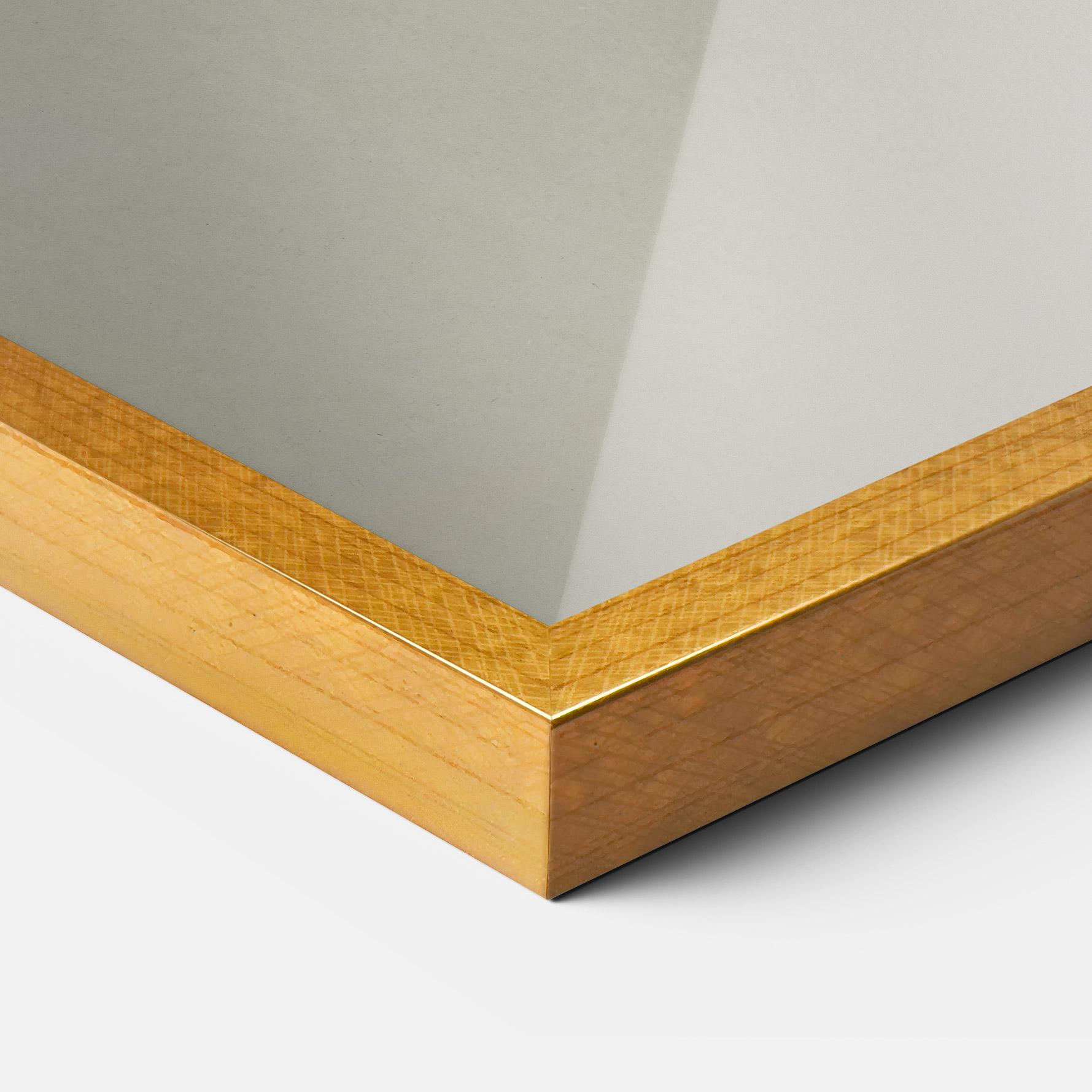 Gerahmte Poster Pink Red Flower Vase mockup 3