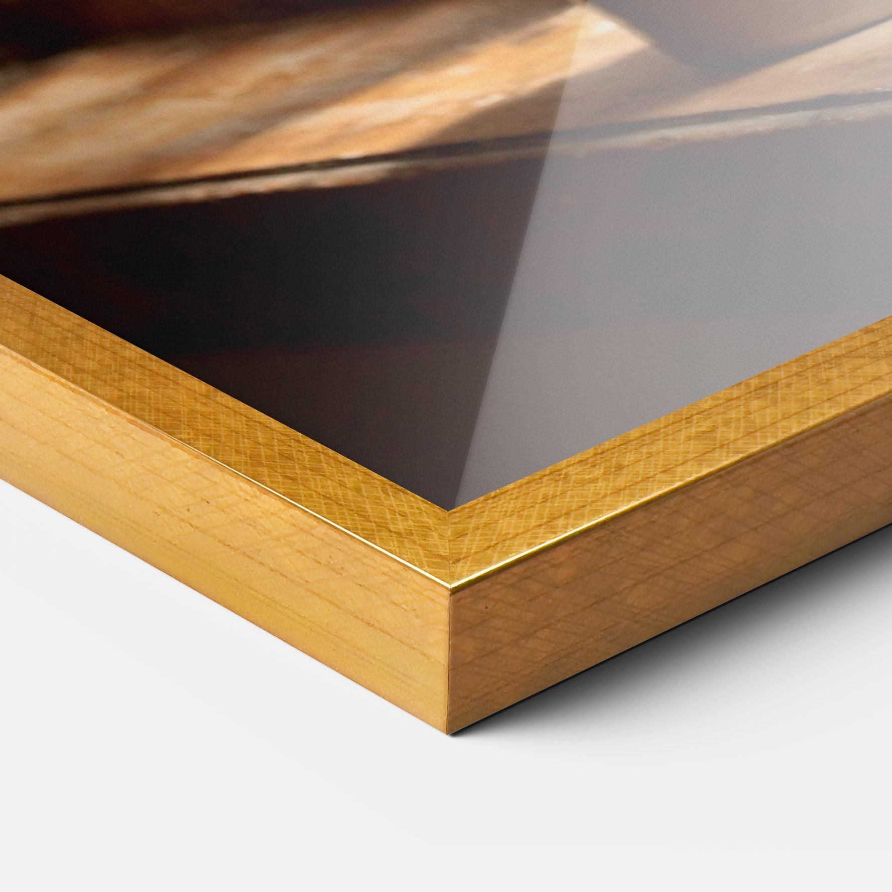 Gerahmte Poster Vintage Vase Flowers mockup 3