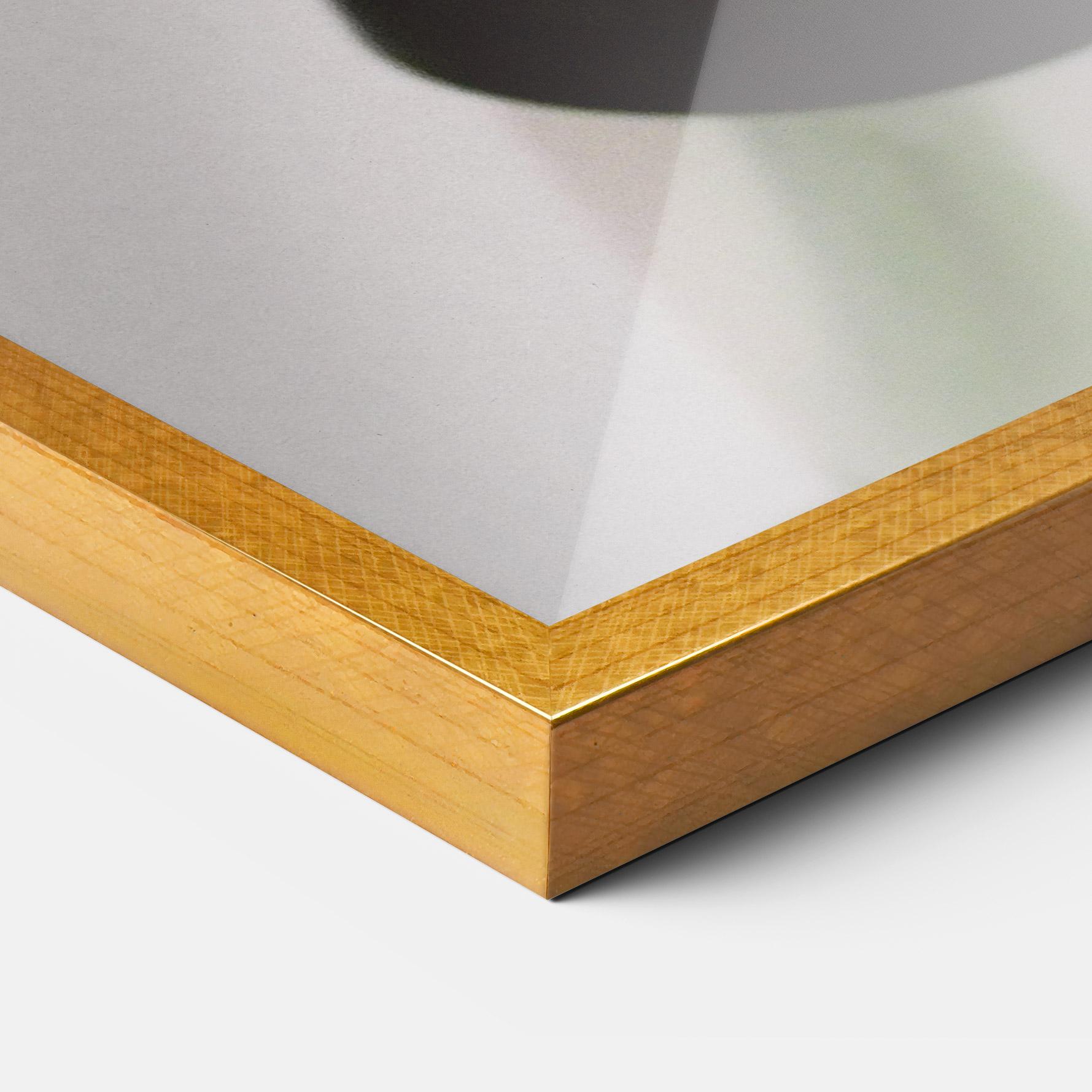 Gerahmte Poster Yellow mockup 3