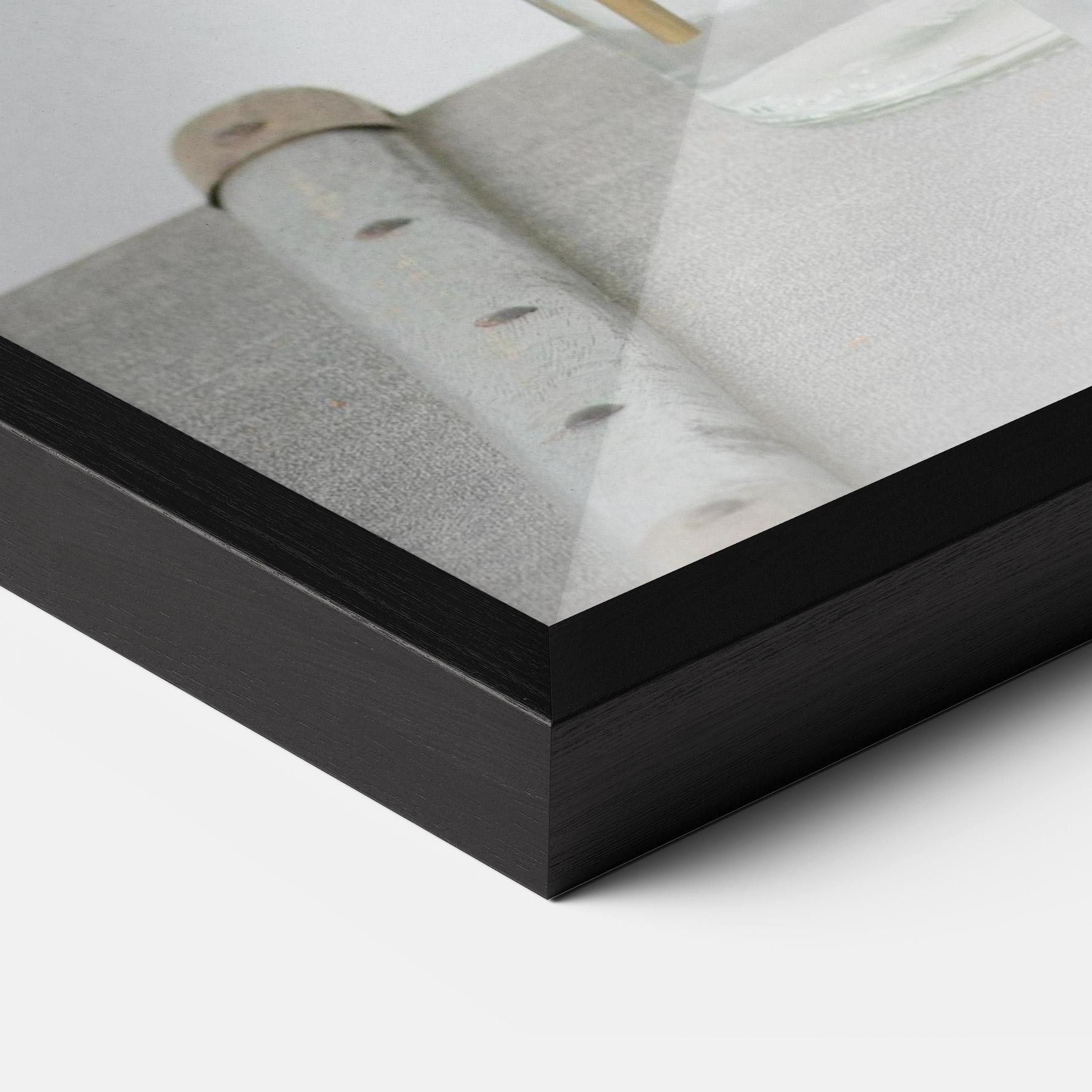 Gerahmte Poster Big Flower Vase mockup 3